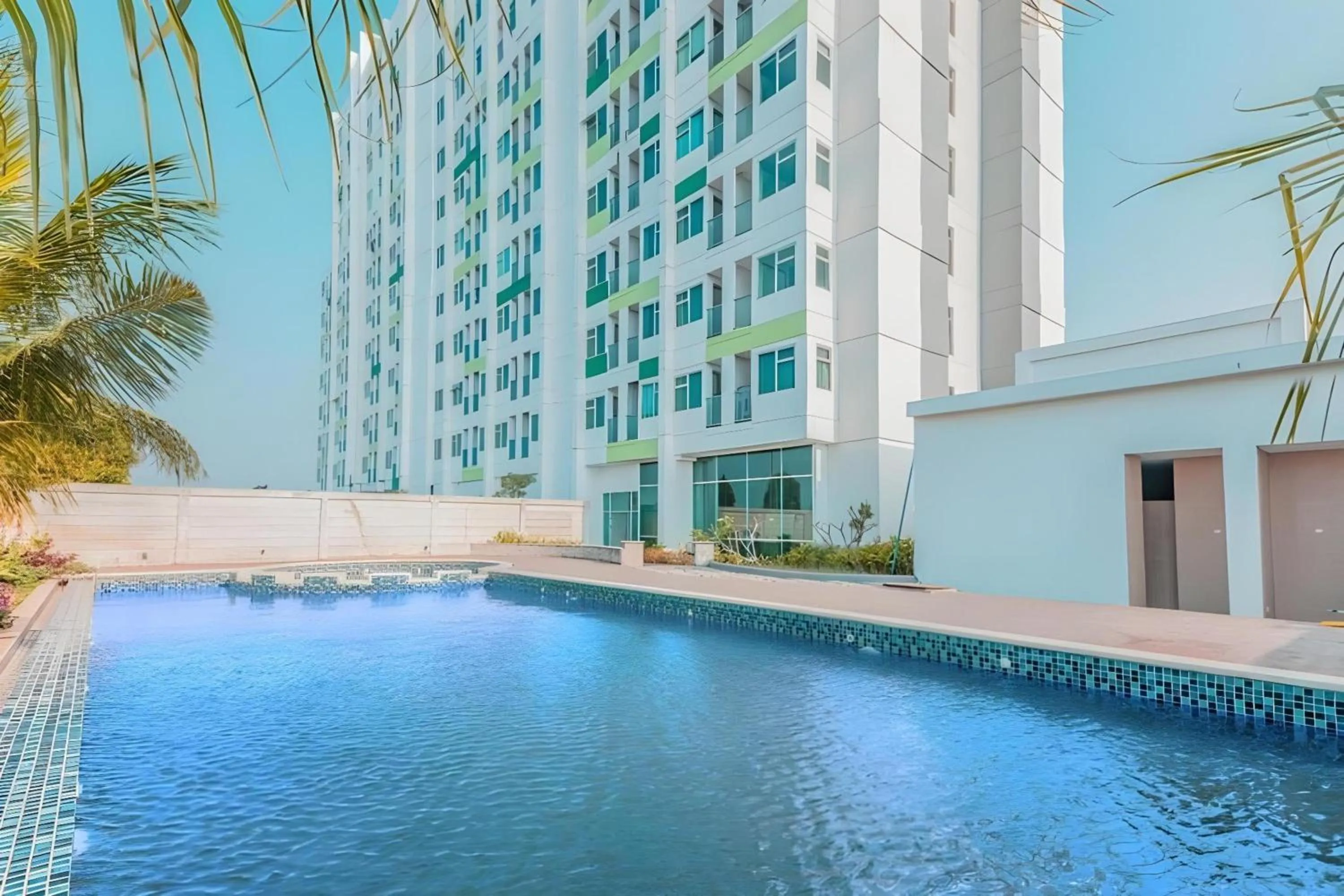 Swimming pool in Collection O Cikarang Near President University Formerly Enviro