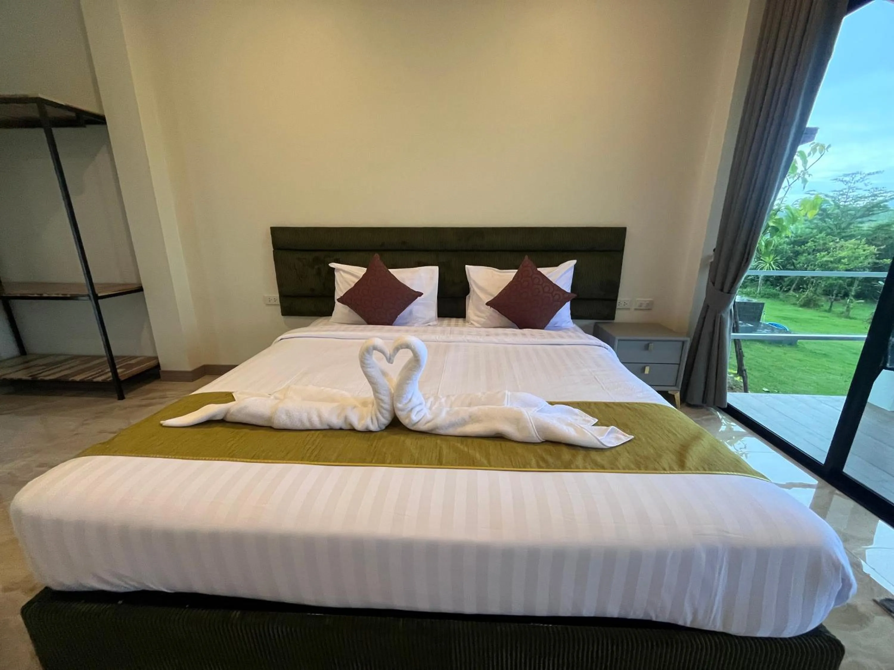Bed in Marigold Aonang Resort