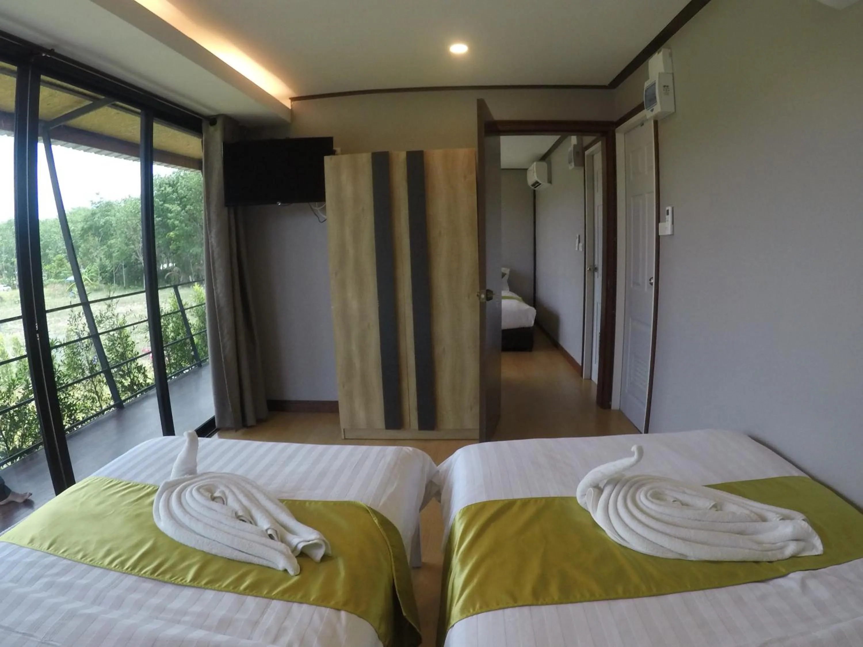 Bed in Marigold Aonang Resort