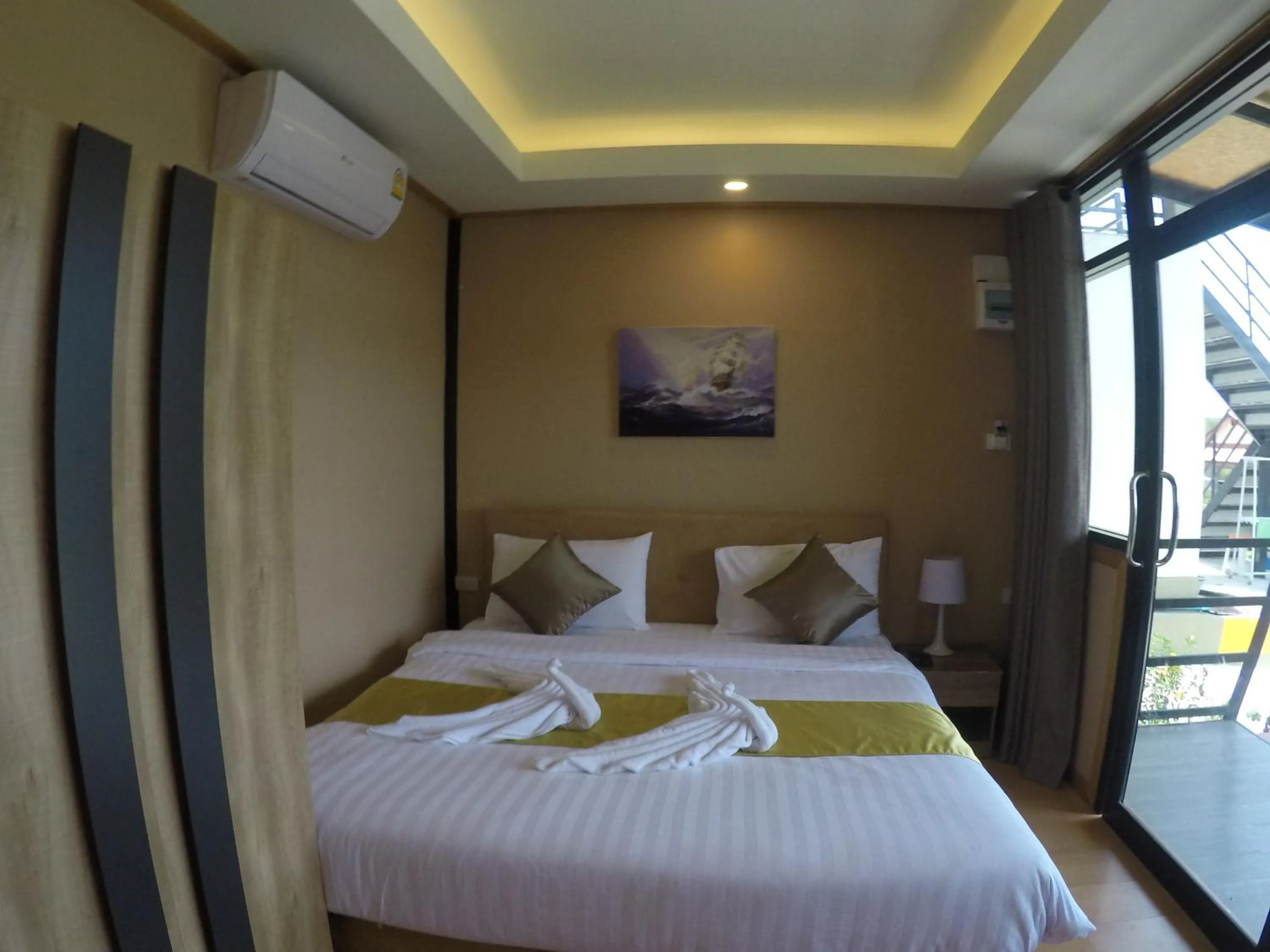 Bed in Marigold Aonang Resort