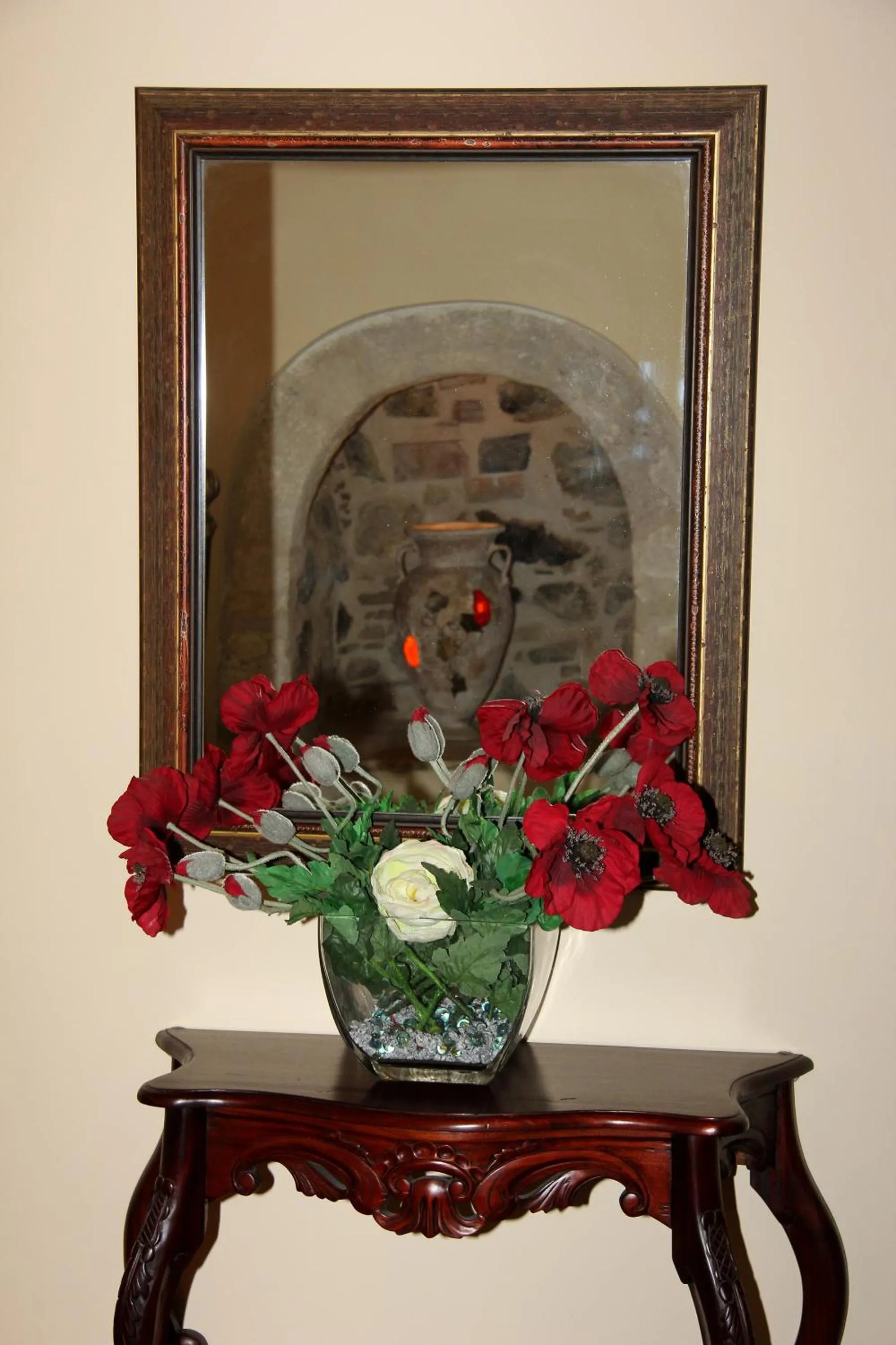 Decorative detail in Polyxenia Hotel