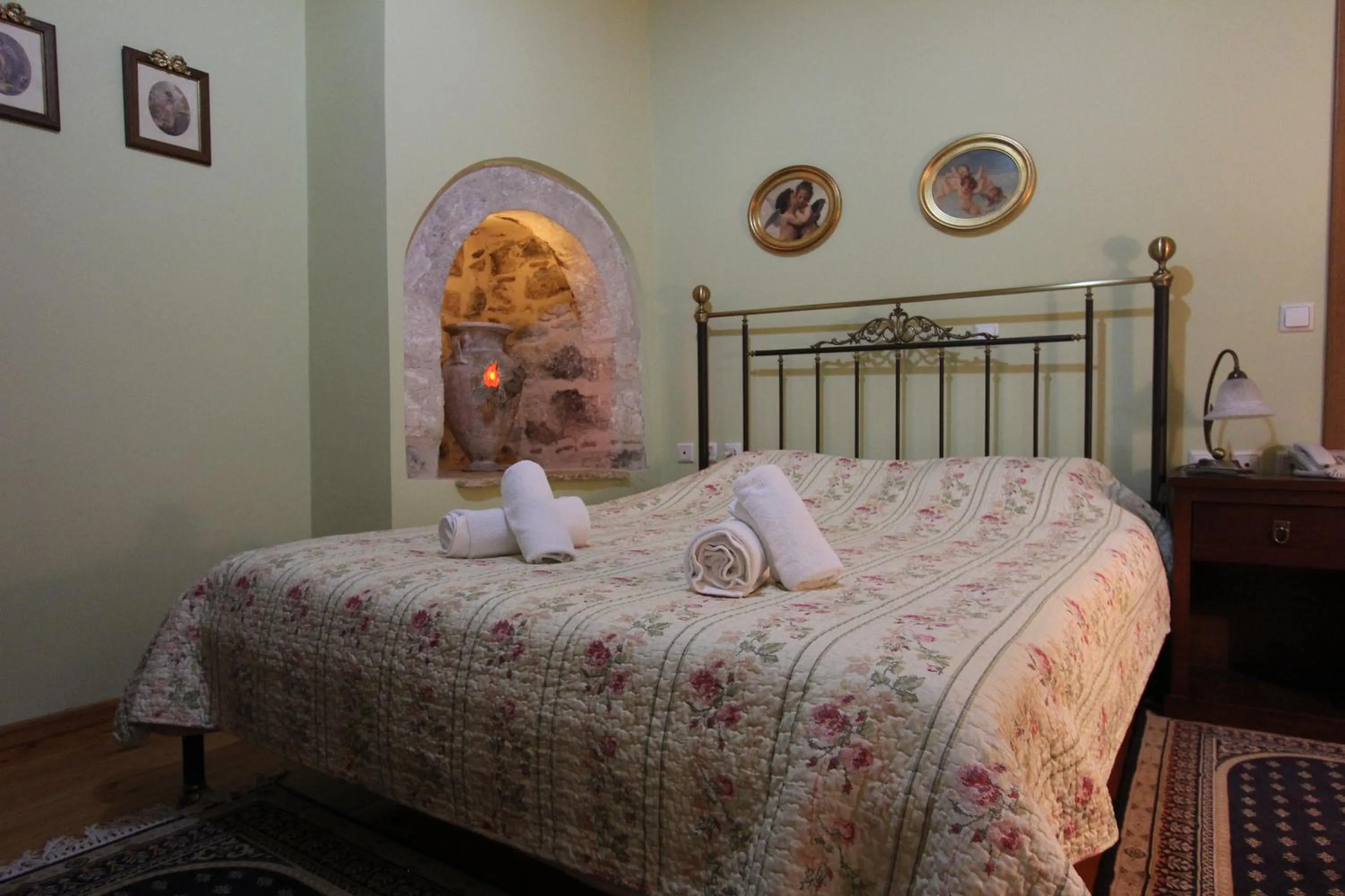 Decorative detail in Polyxenia Hotel