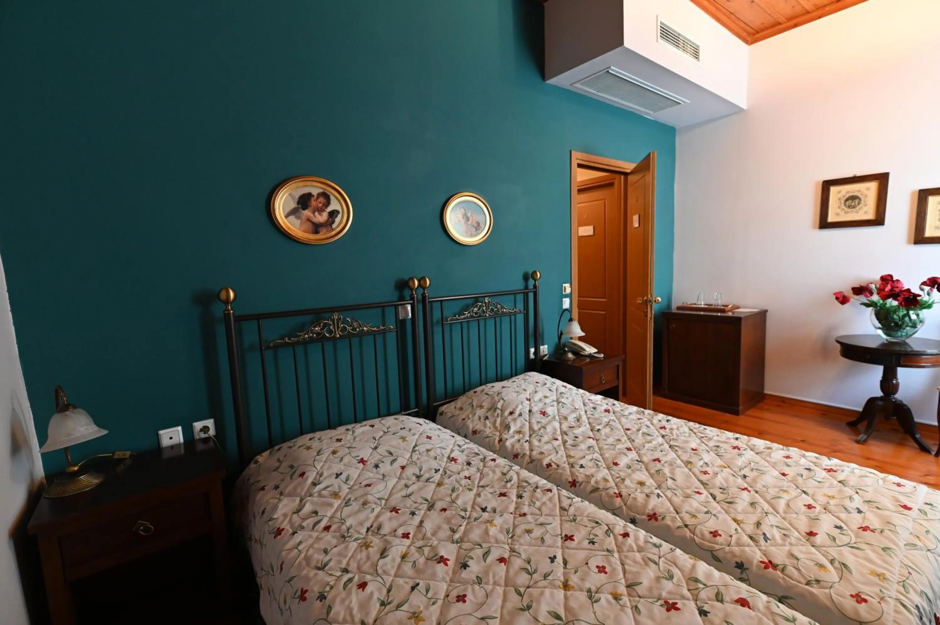 Bed in Polyxenia Hotel