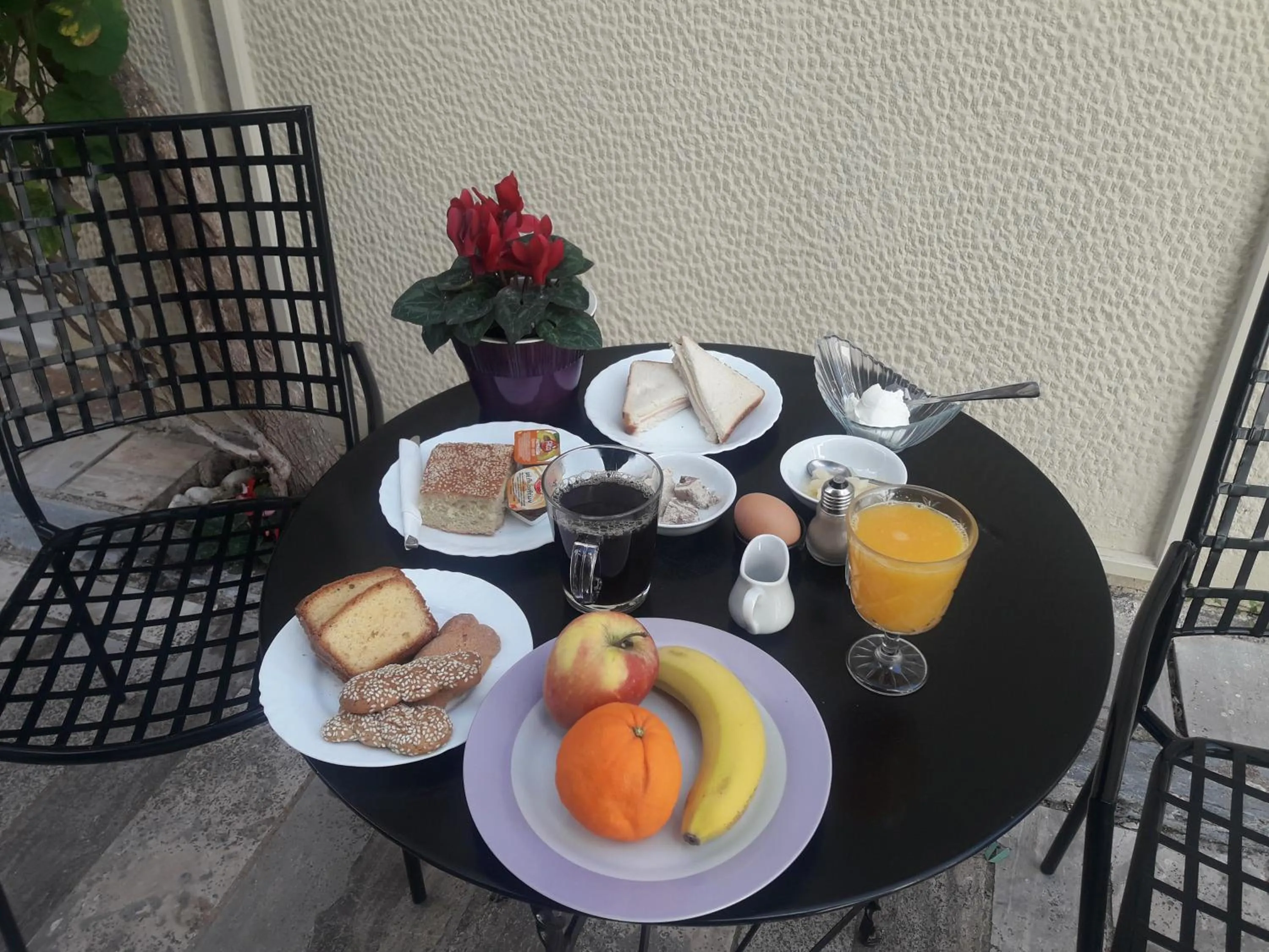 Breakfast in Polyxenia Hotel
