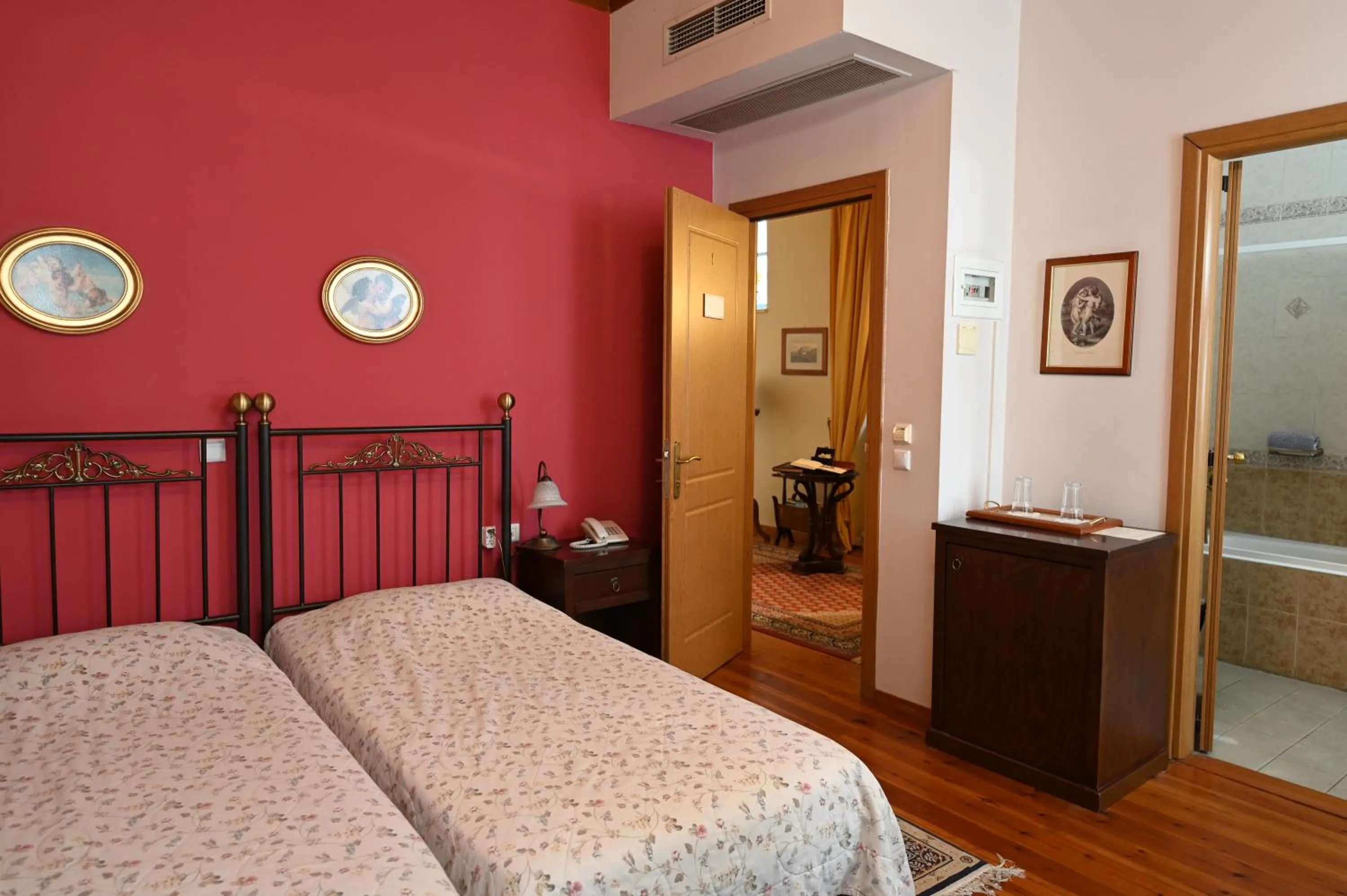 Bed in Polyxenia Hotel