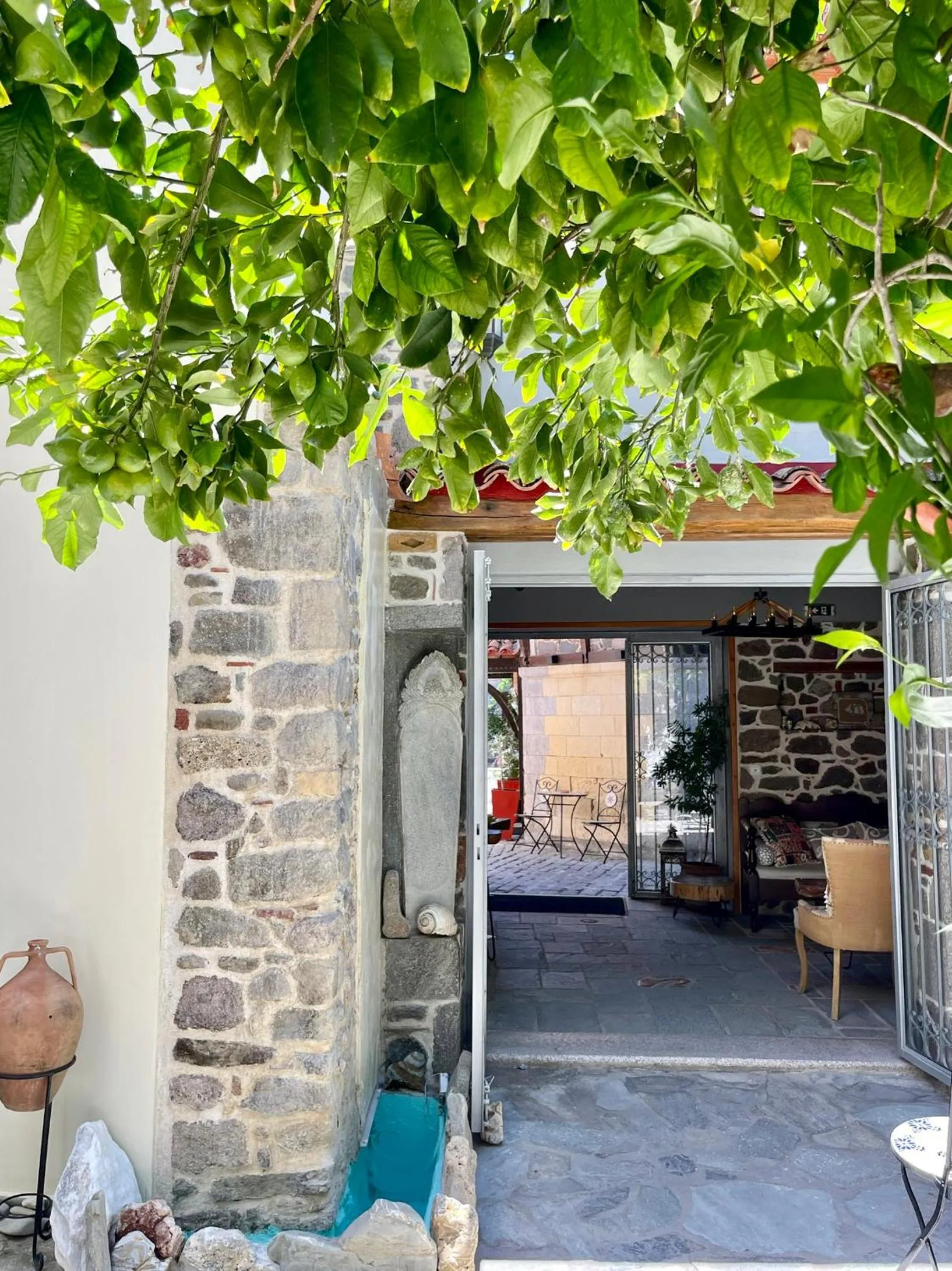 Garden in Arxontiko Hotel