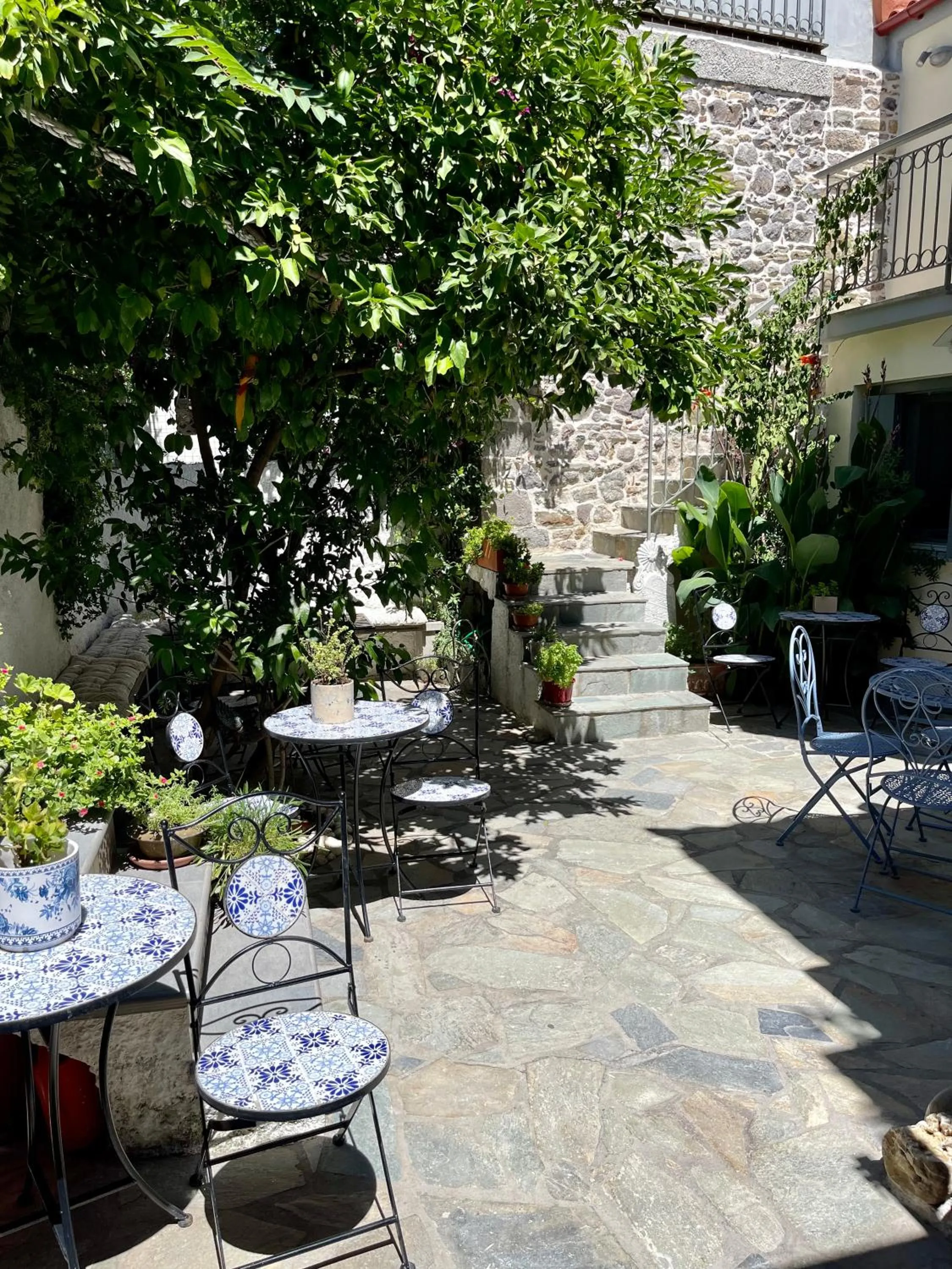 Garden in Arxontiko Hotel