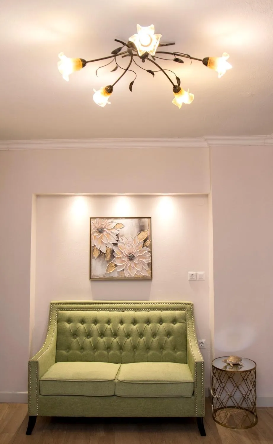 Seating area in Arxontiko Hotel