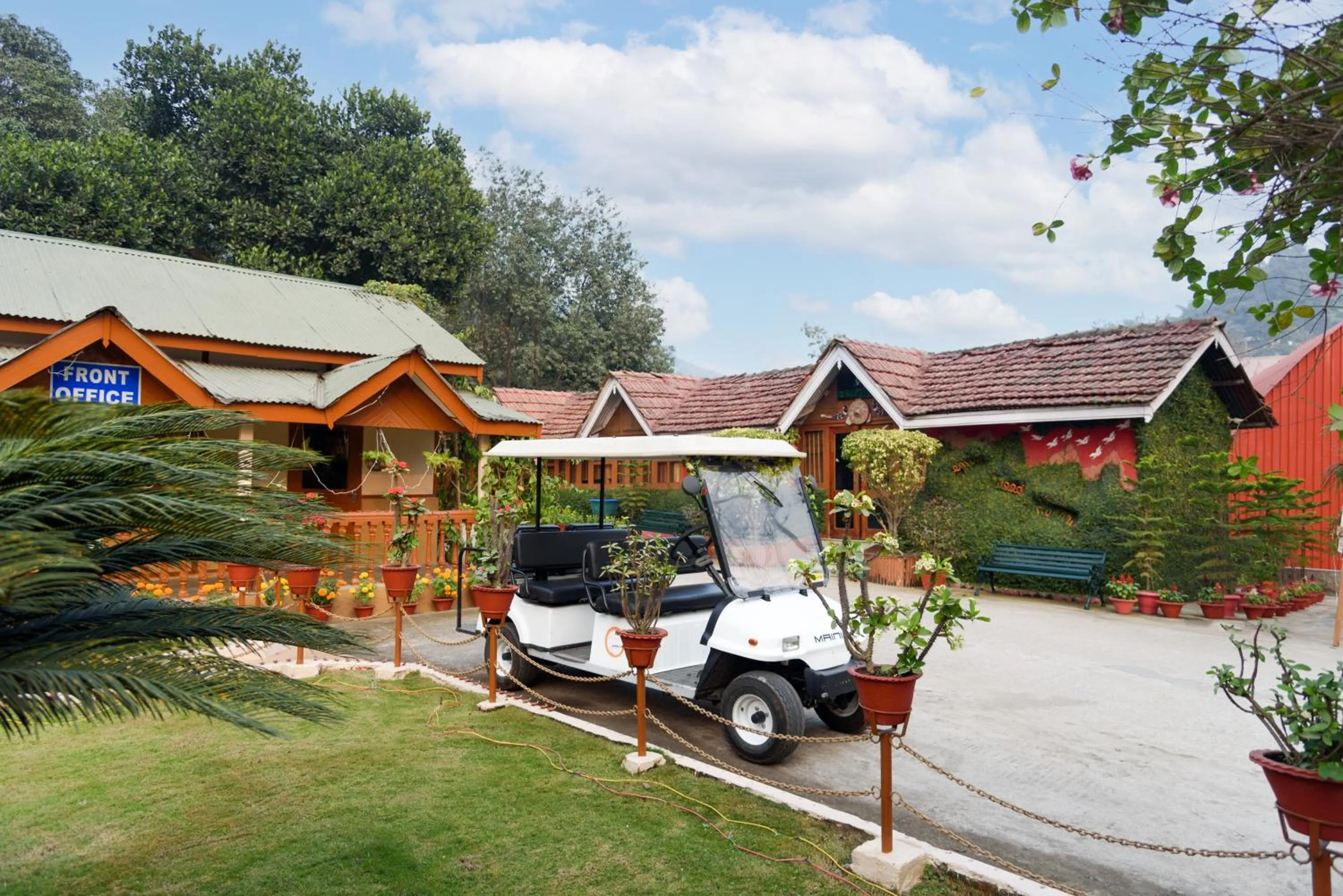 Parking in The Greenwood Resort, Guwahati
