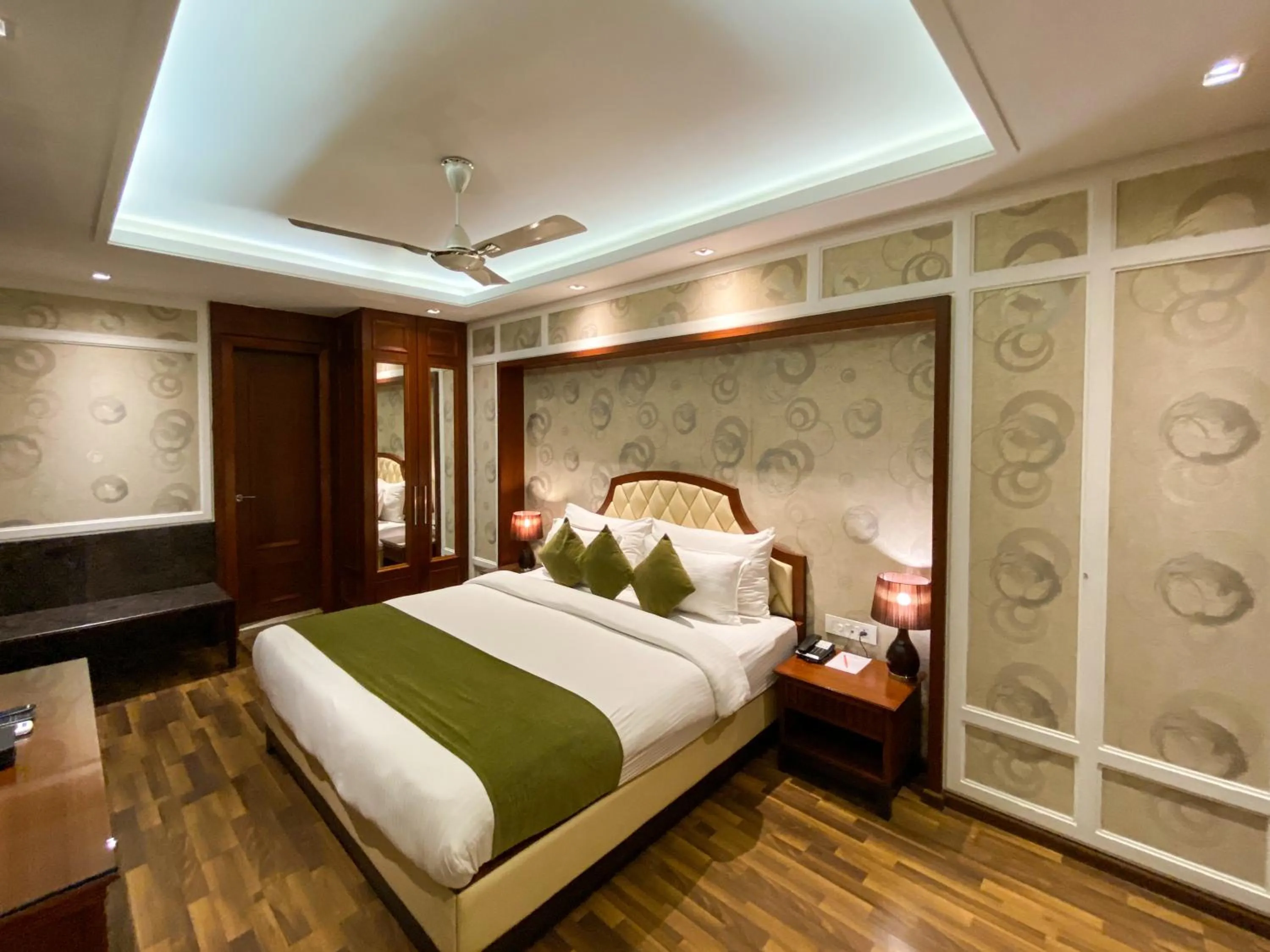 Bedroom, Bed in The Greenwood Resort, Guwahati