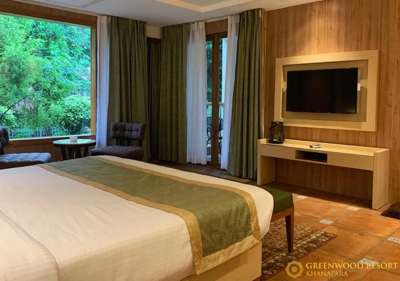 Bedroom, Bed in The Greenwood Resort, Guwahati