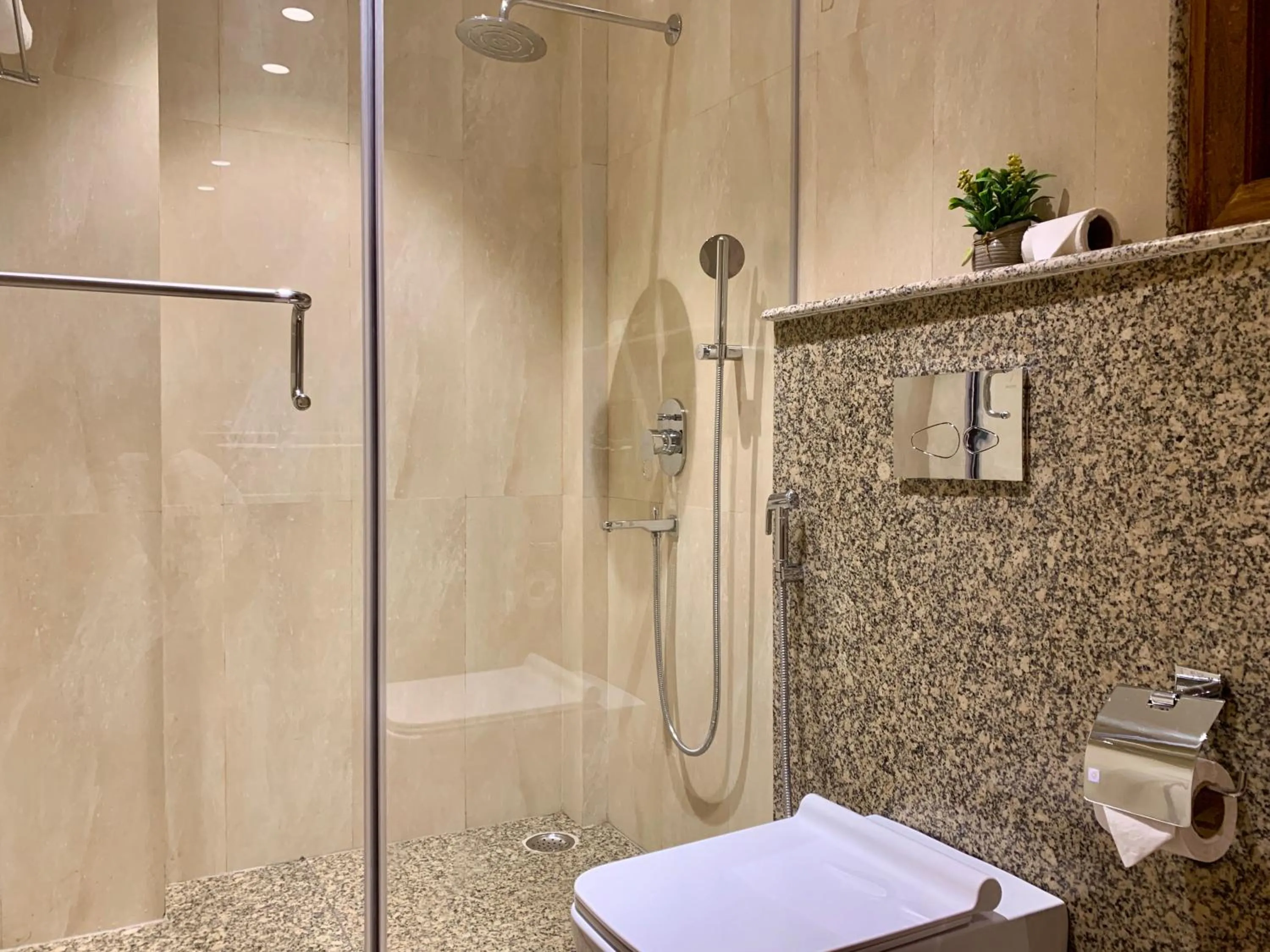 Toilet in The Greenwood Resort, Guwahati