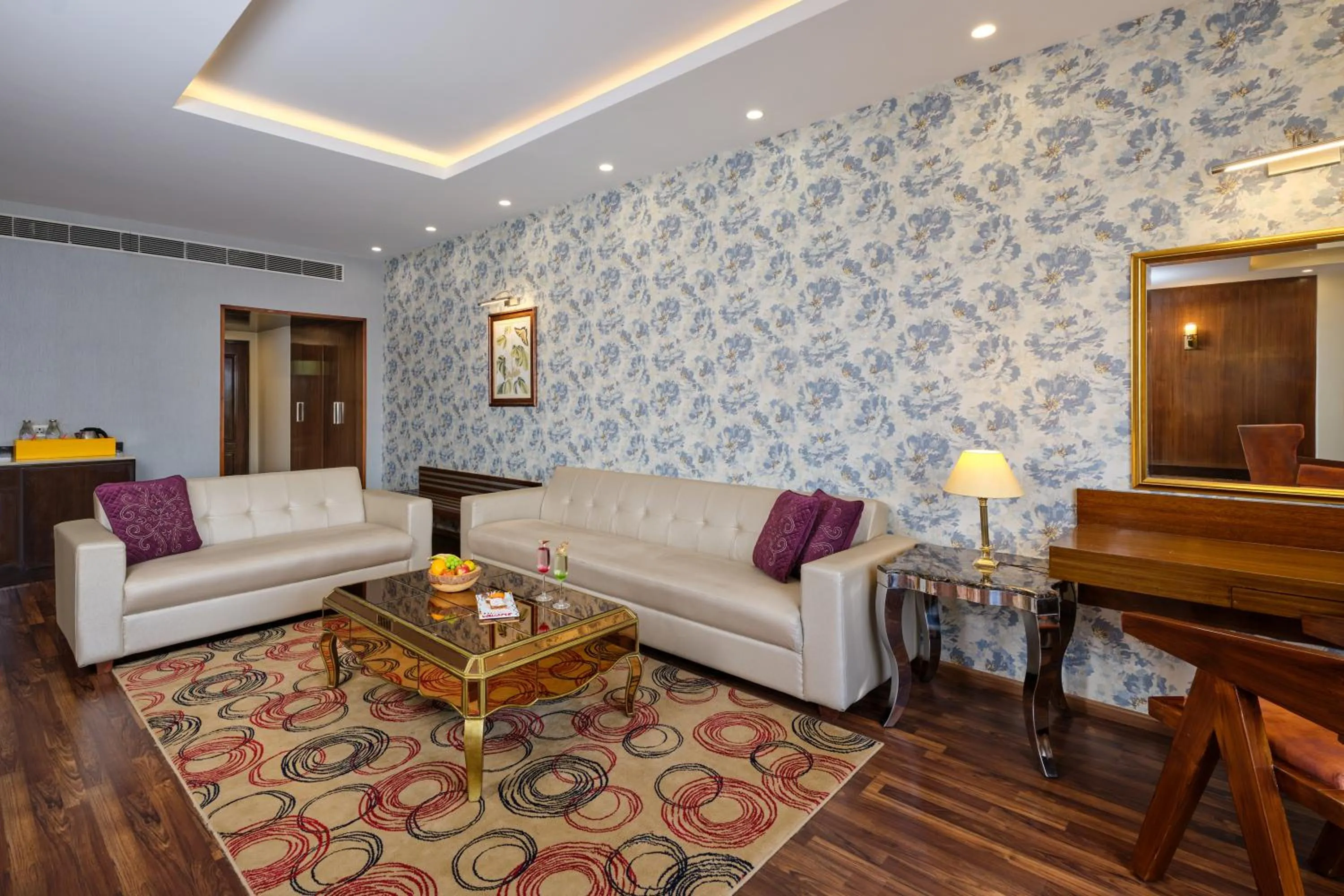 Living room in Zone by The Park, Jammu