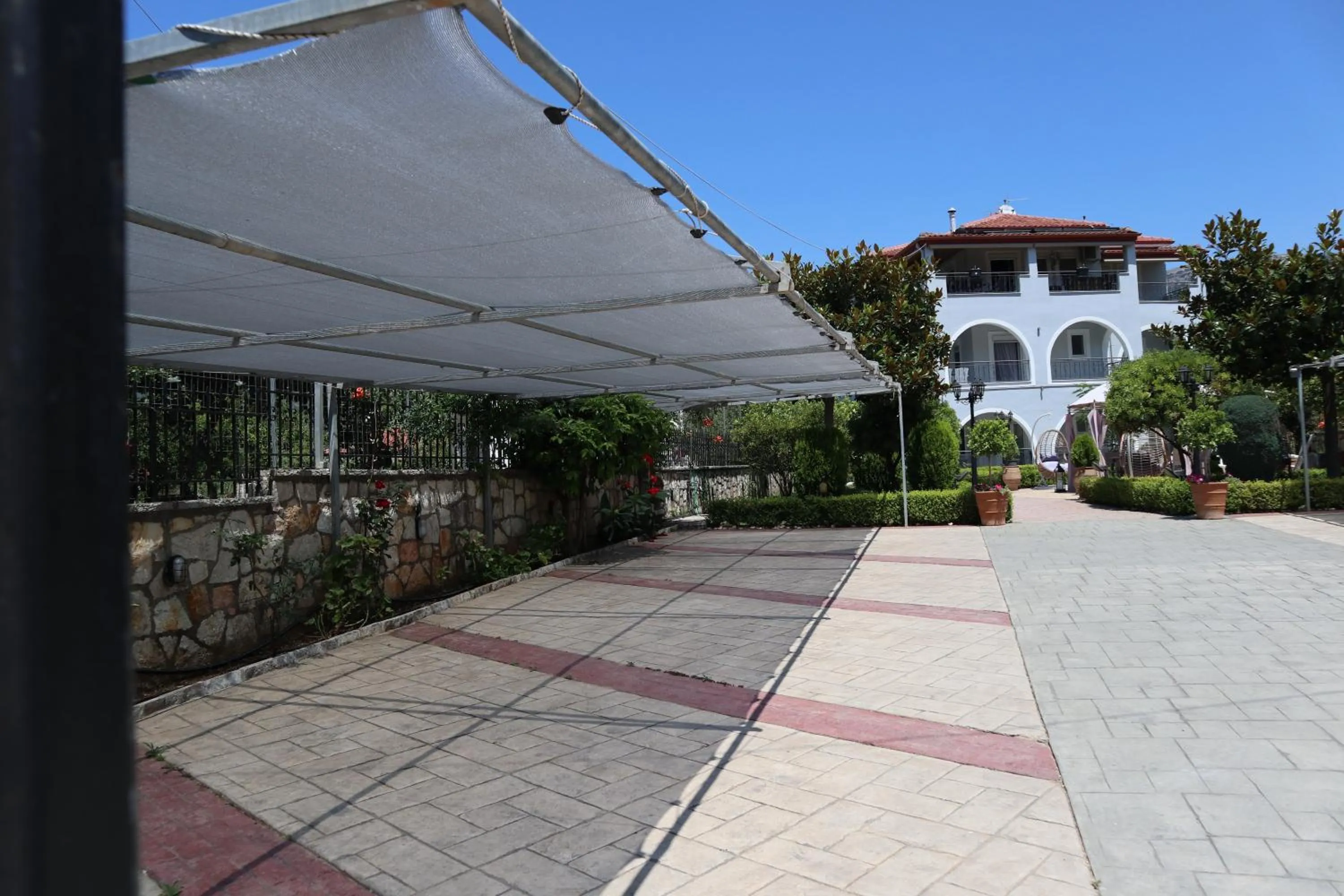 Property building in Delphin Rooms Sivota