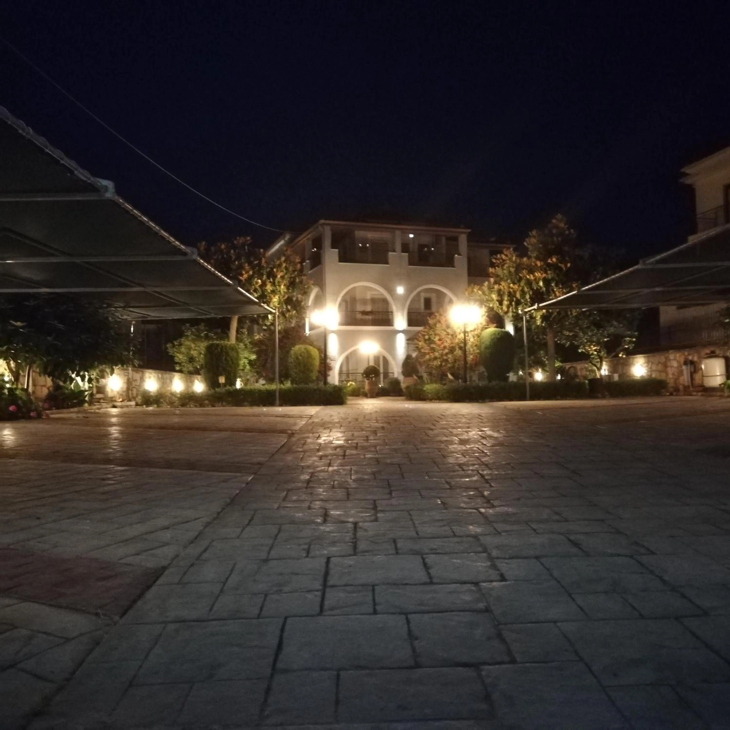 Property building in Delphin Rooms Sivota