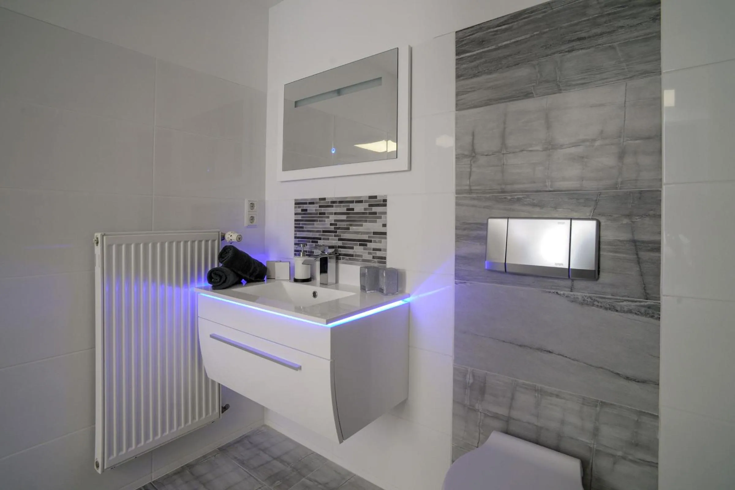 Bathroom in Designpension Traumschloss Hotel Garni