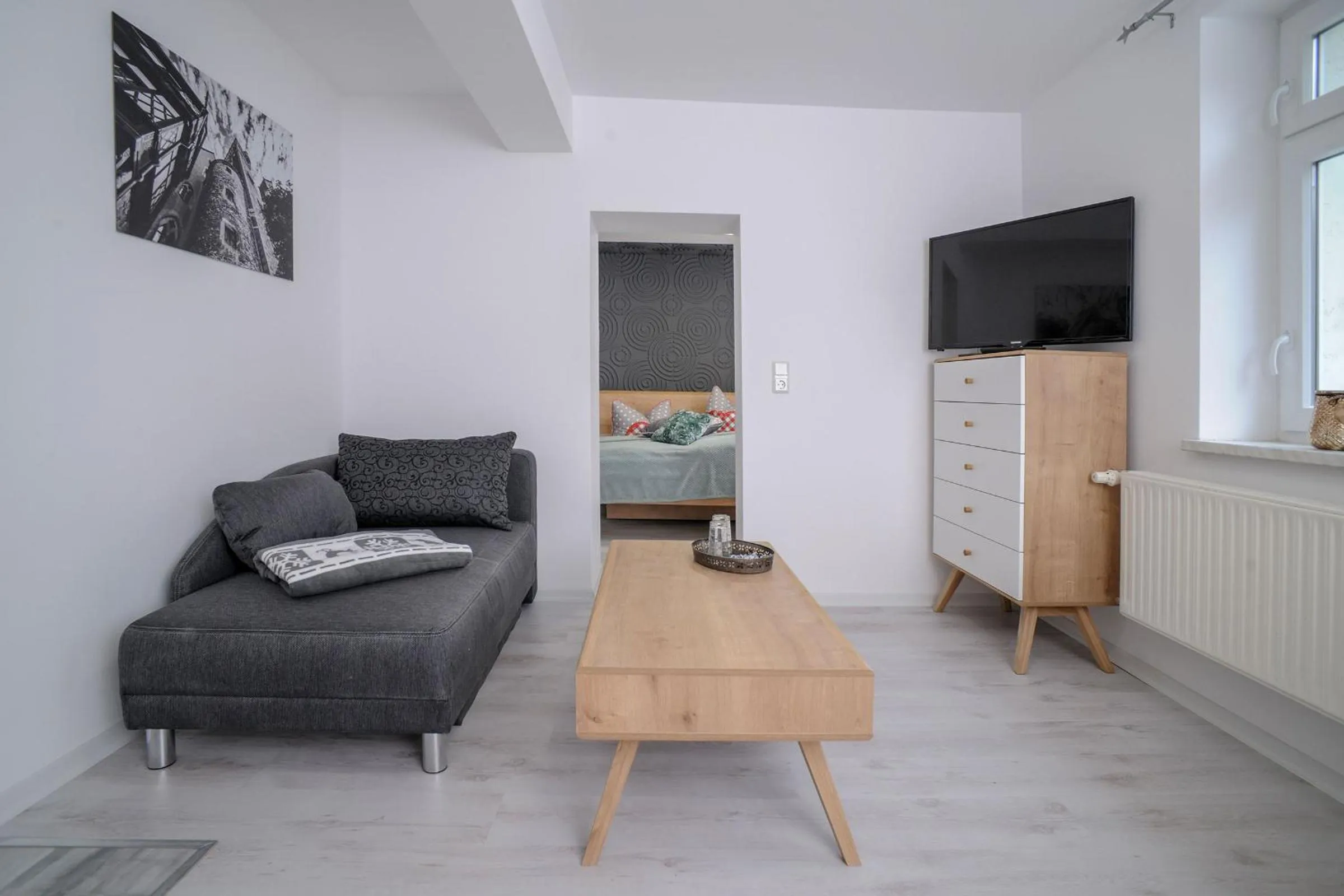 Living room in Designpension Traumschloss Hotel Garni