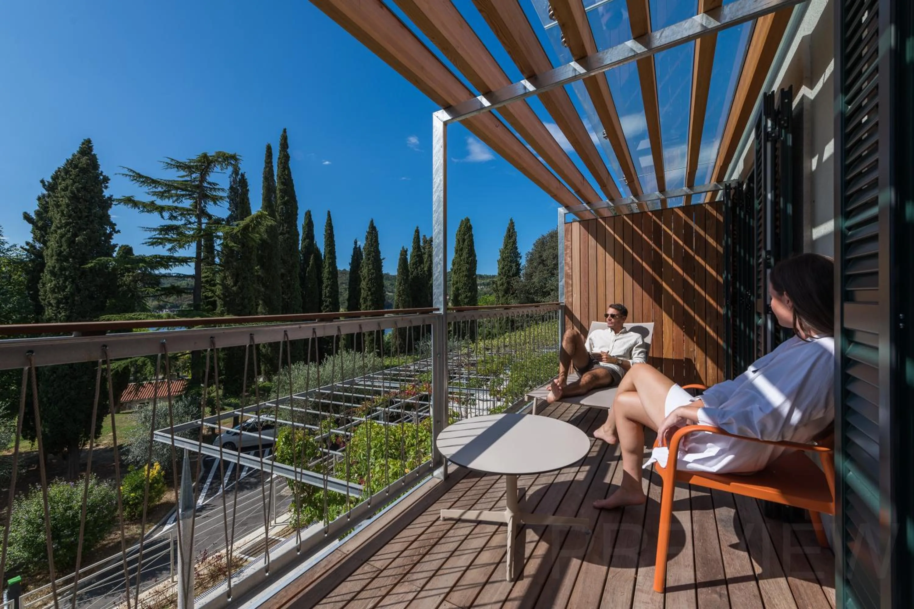 Balcony/Terrace in Hotel Laguna Deluxe - Terme Krka