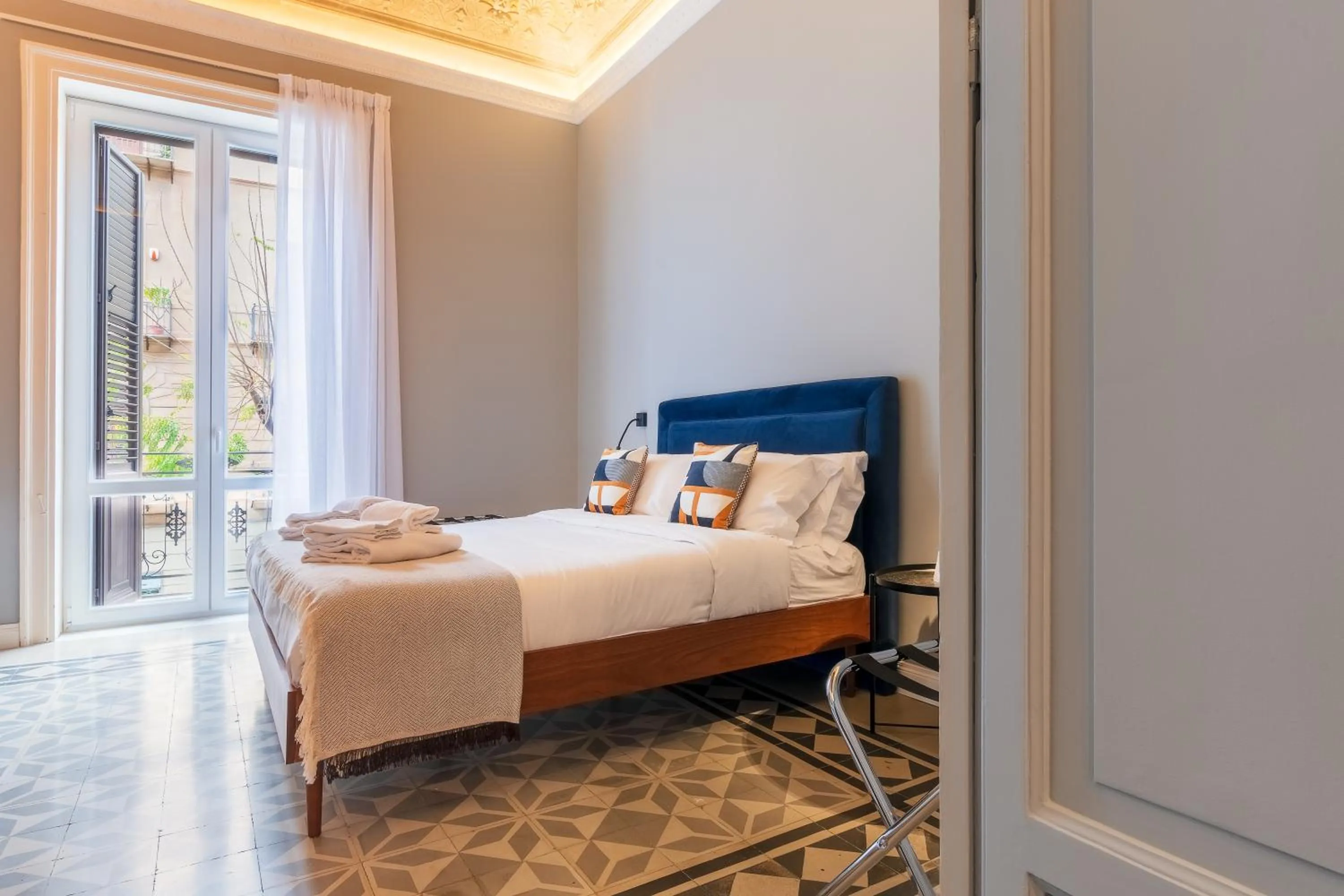 Bed in casa mo room and suite