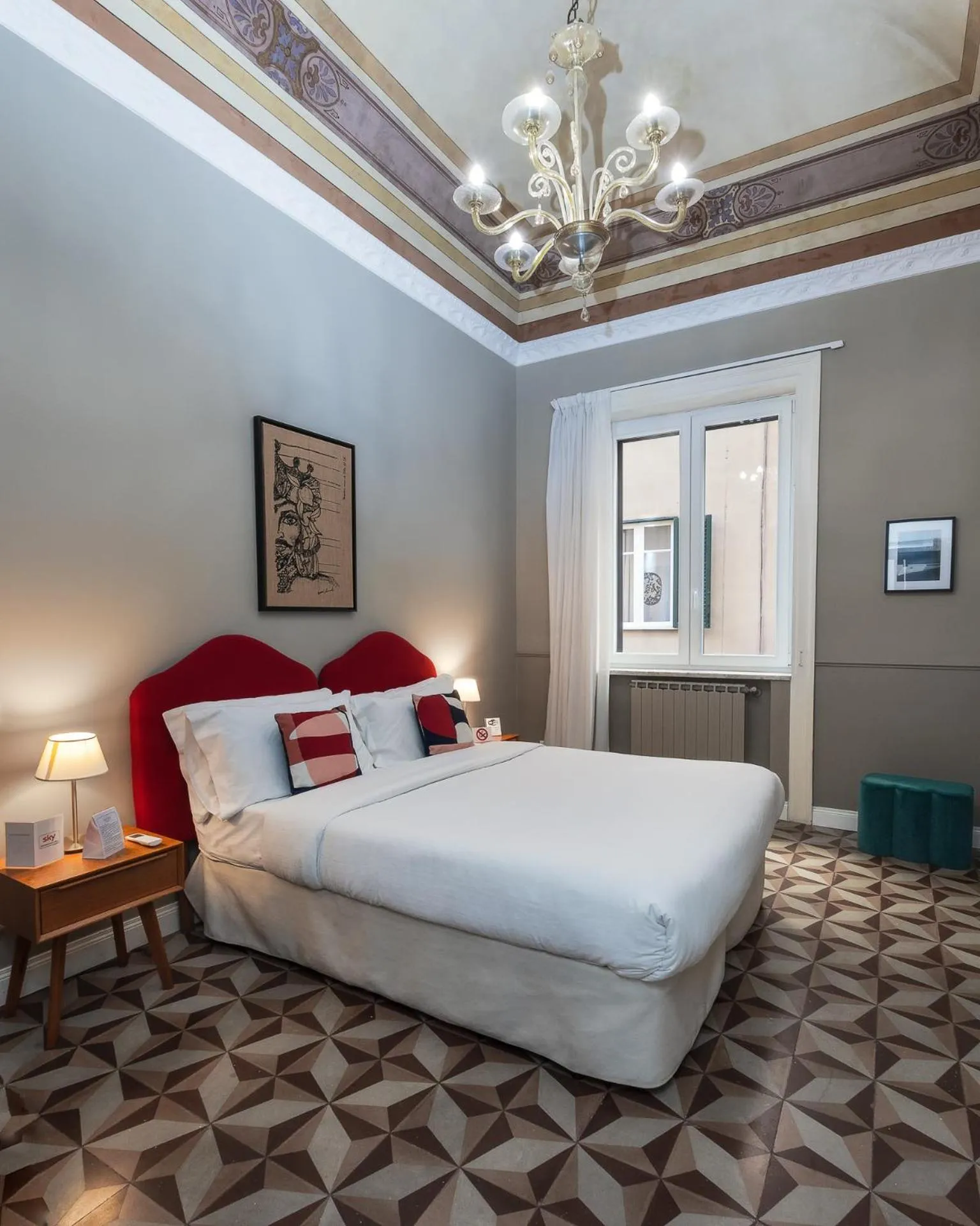 Bed in casa mo room and suite