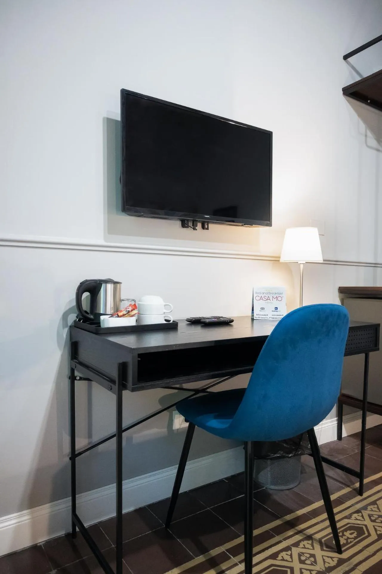 TV and multimedia in casa mo room and suite