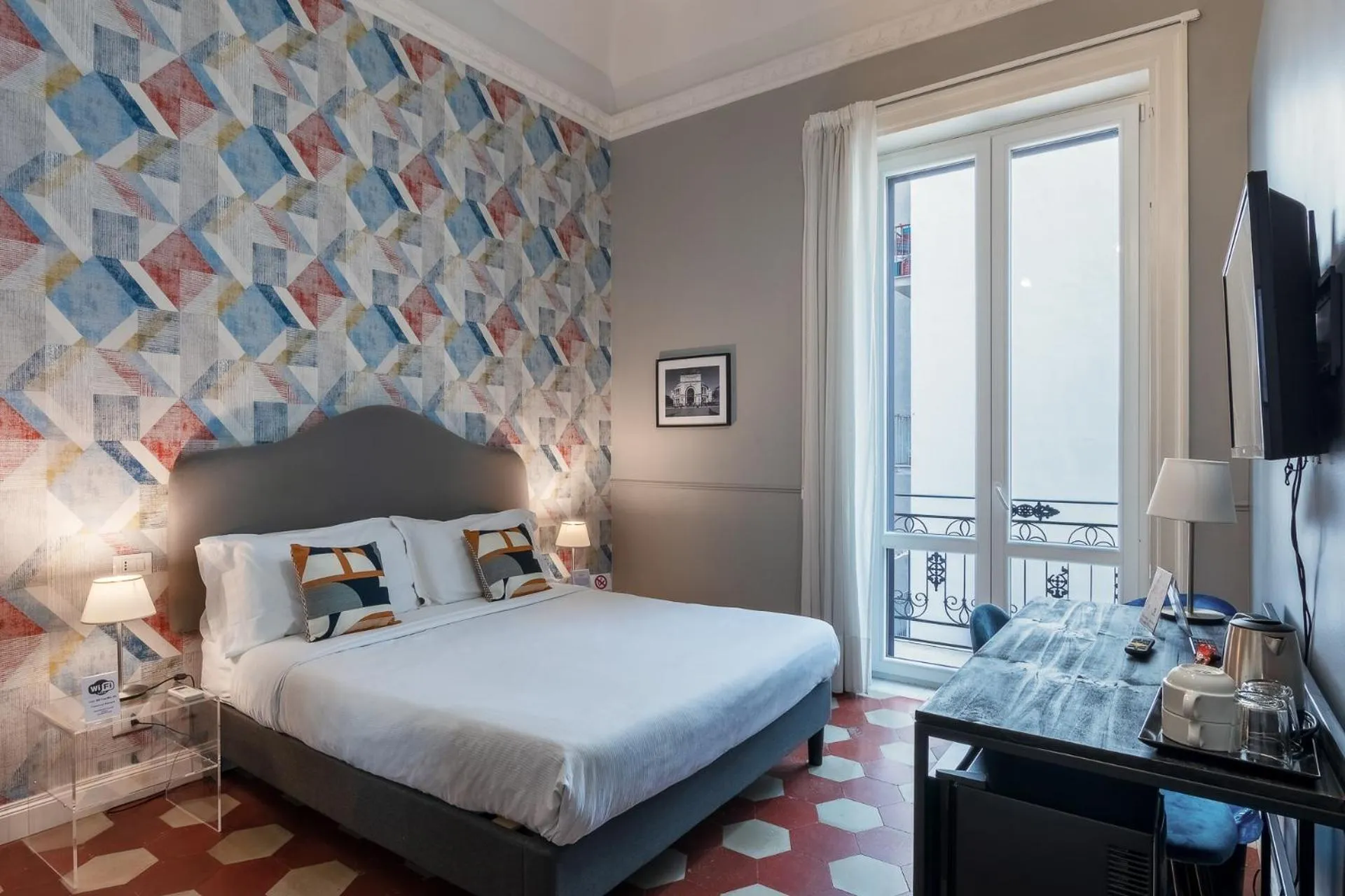 Bed in casa mo room and suite