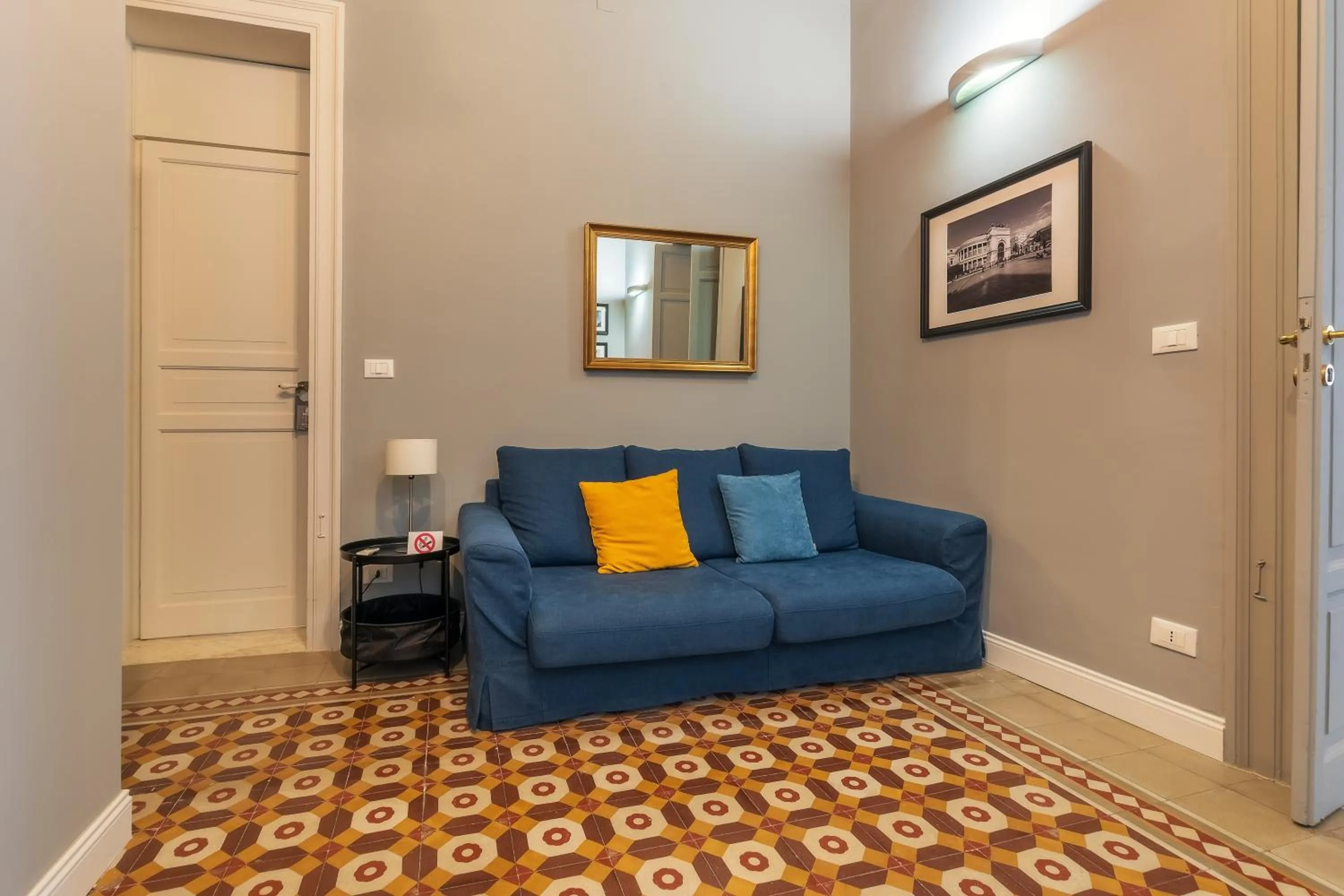 Living room in casa mo room and suite