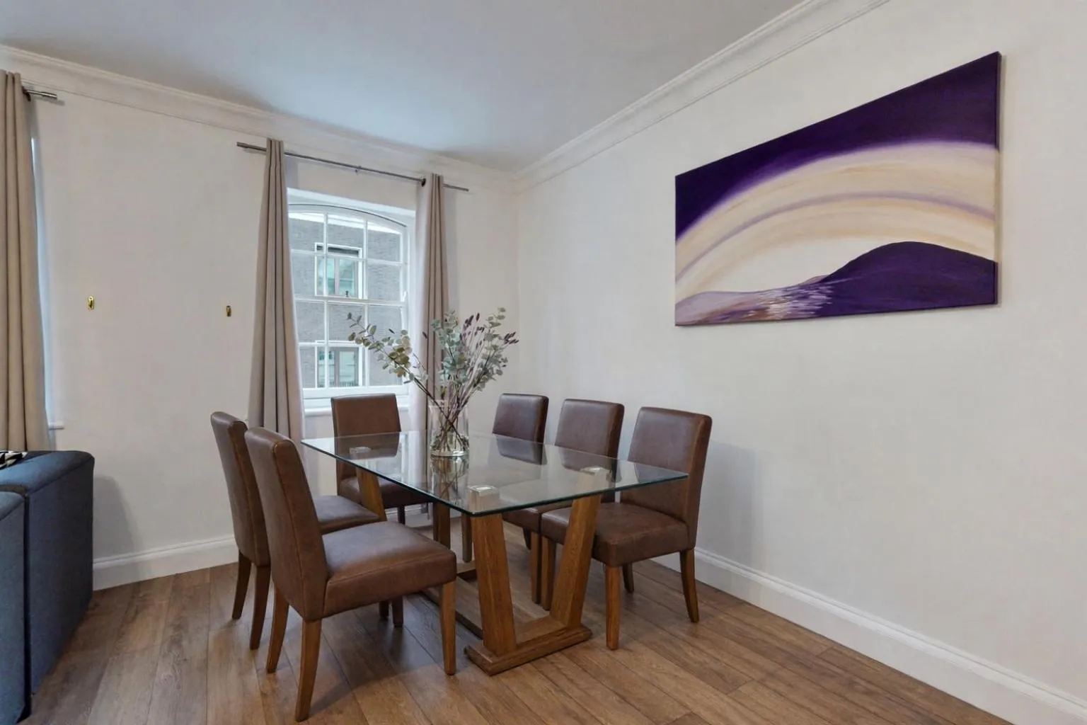 Seating area in Park Lane Apartments - Clarges Street