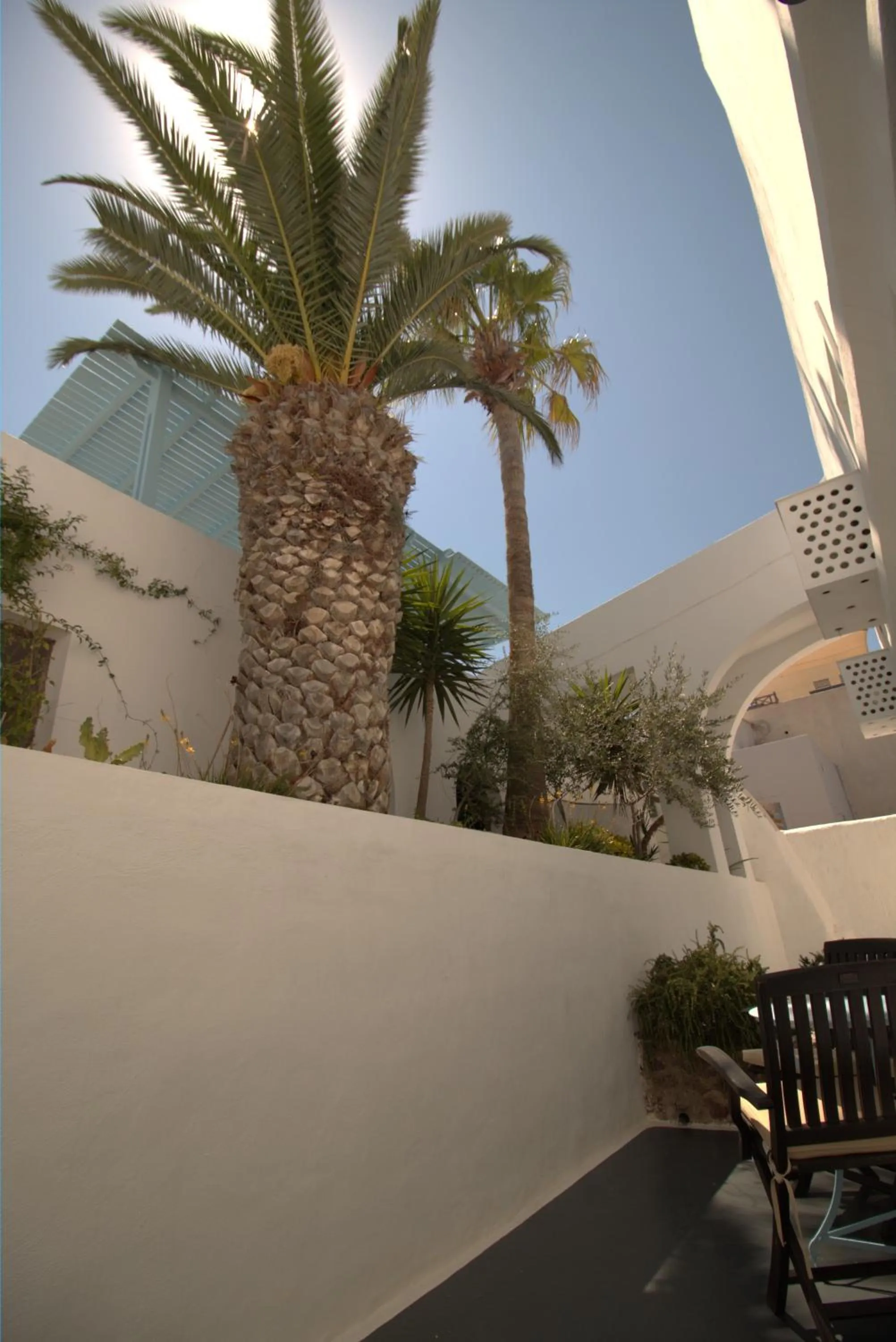 Patio in Aethrio Sunset Village - Oia