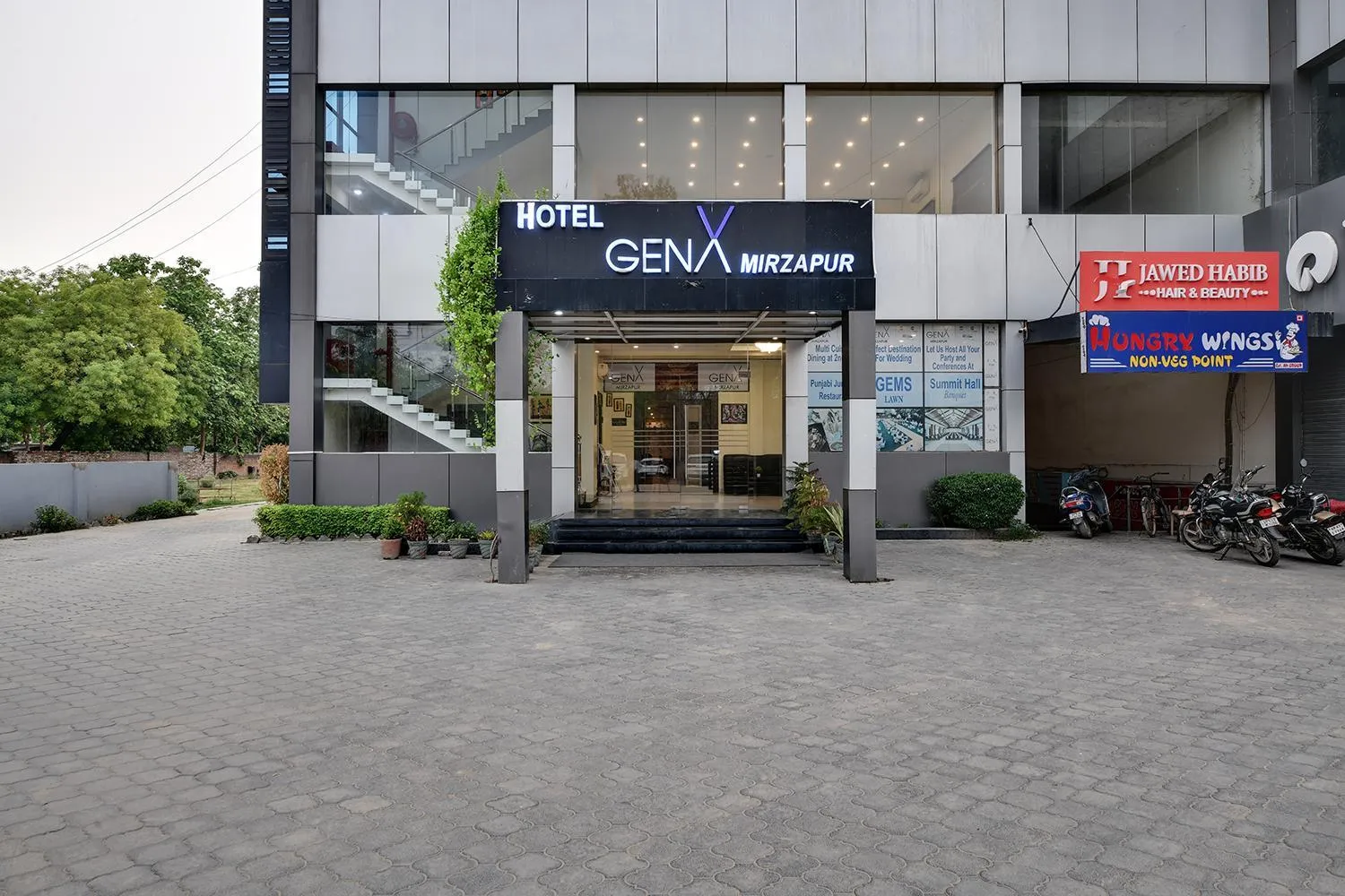 Facade/entrance in GenX Mirzapur