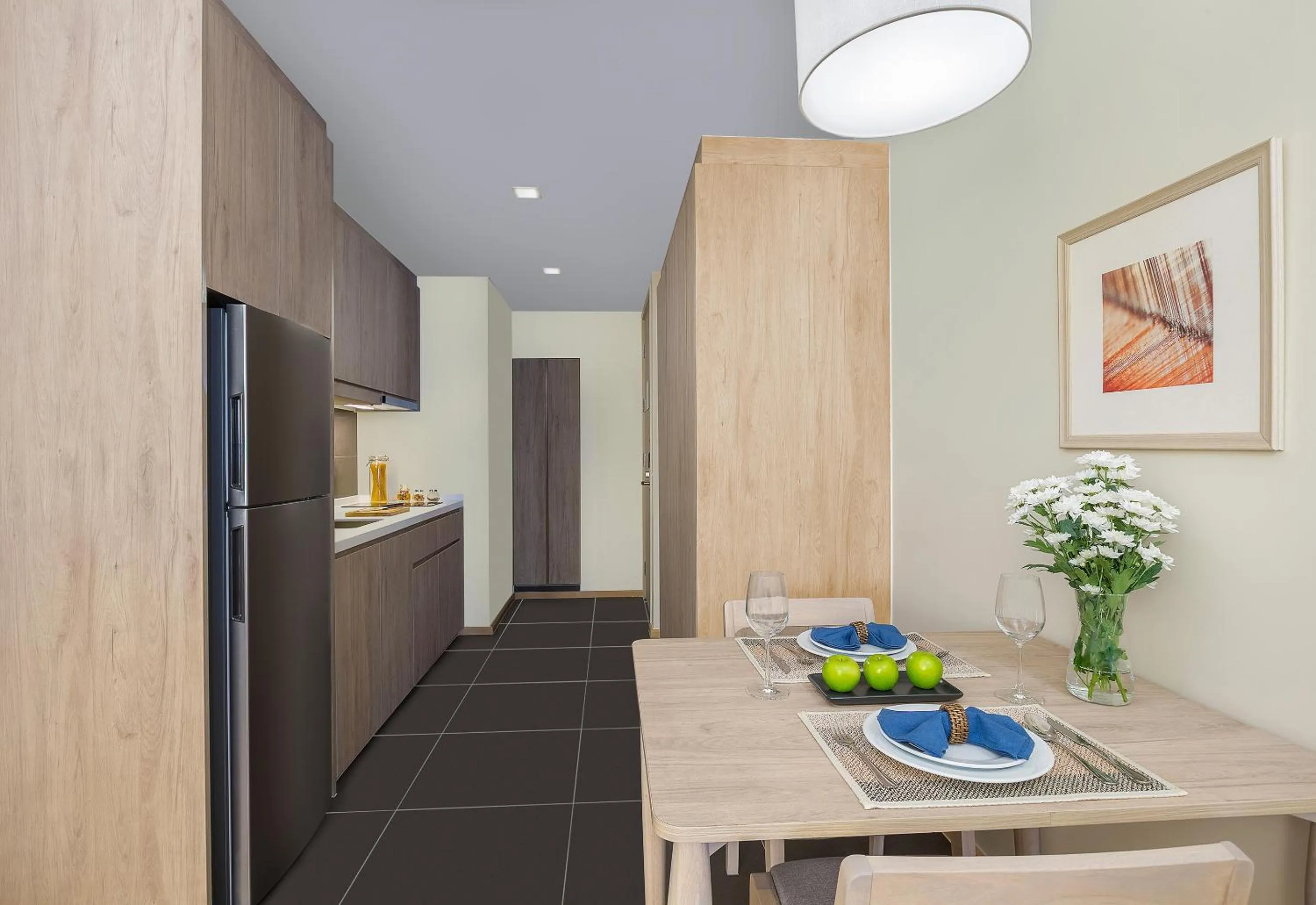 Dining area in Somerset Harbourview Sri Racha