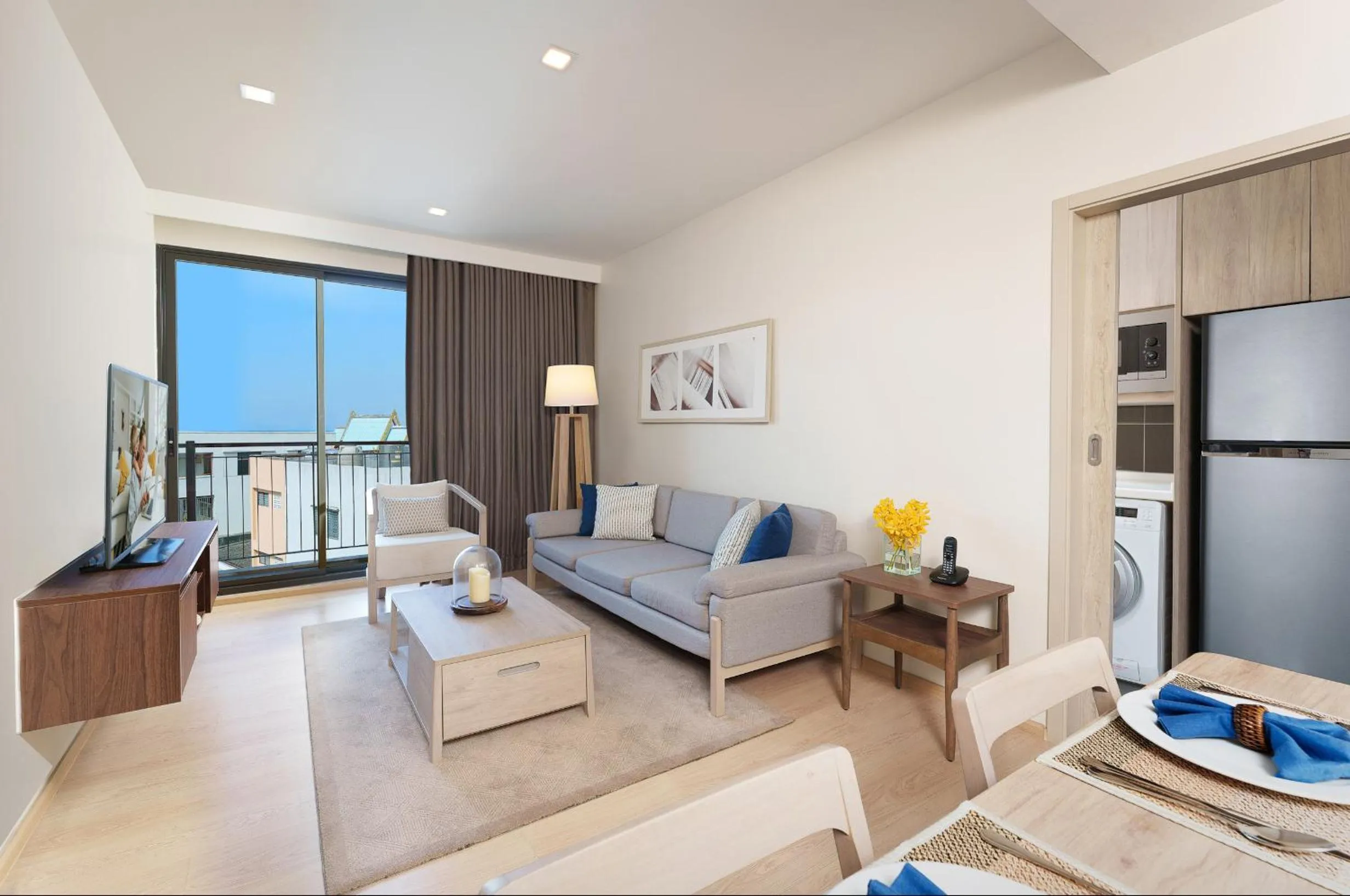 Living room in Somerset Harbourview Sri Racha