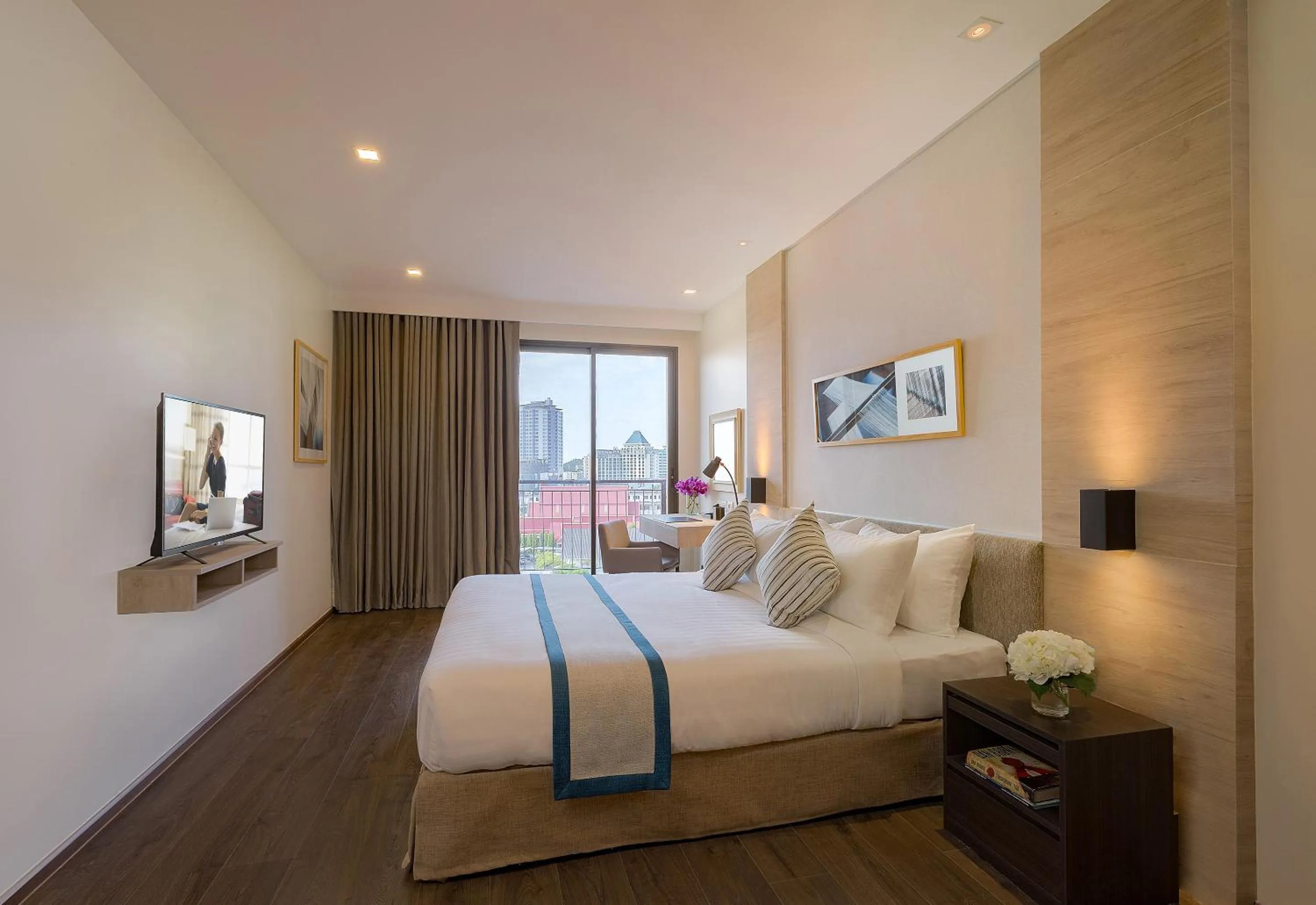 Bedroom, Bed in Somerset Harbourview Sri Racha