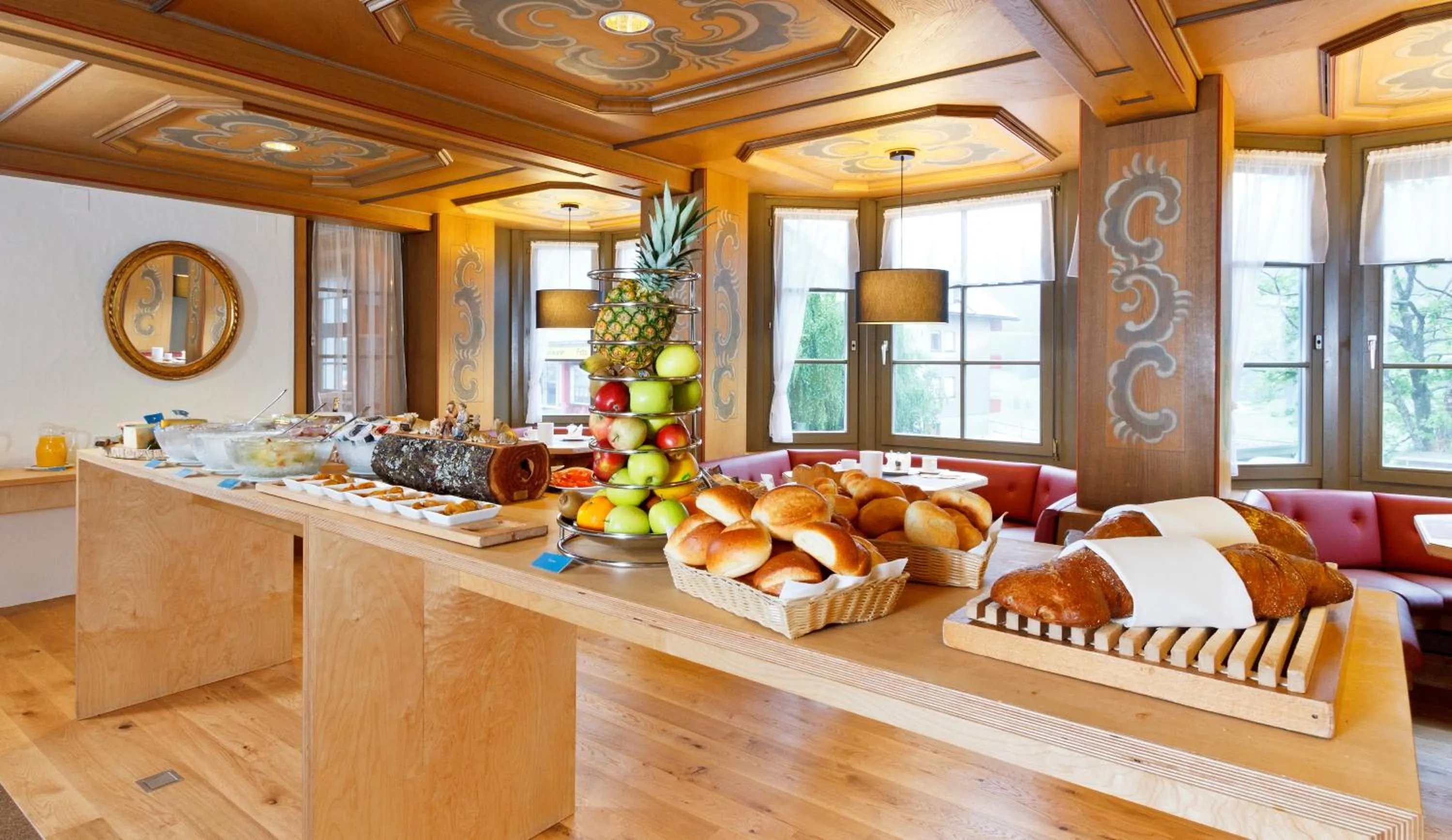 Breakfast in Hirschen Guesthouse - Village Hotel