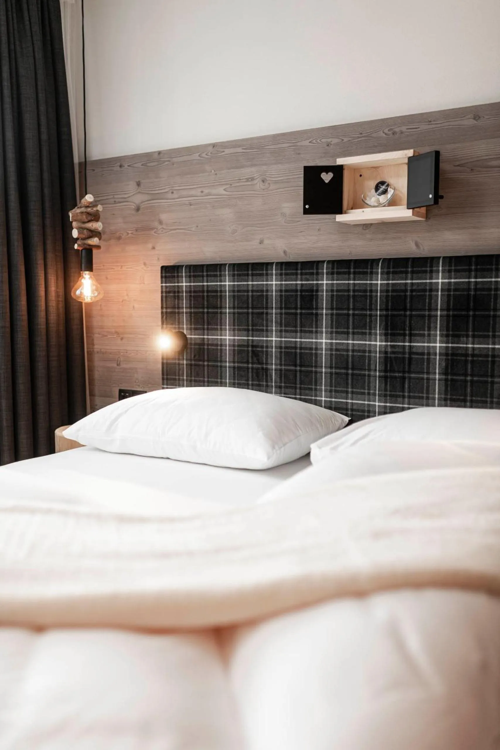 Bed in Viel Nois Guest House