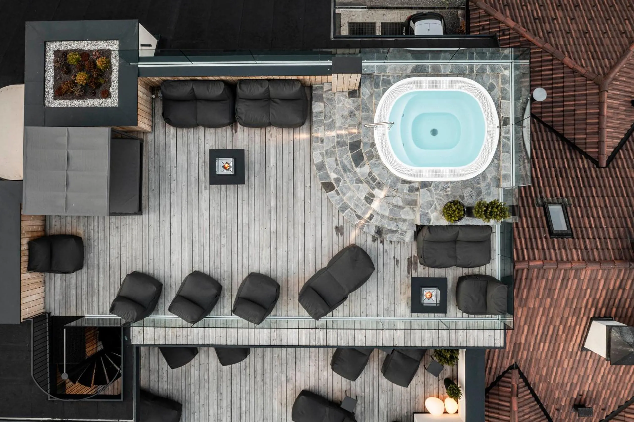 Bird's eye view in Viel Nois Guest House