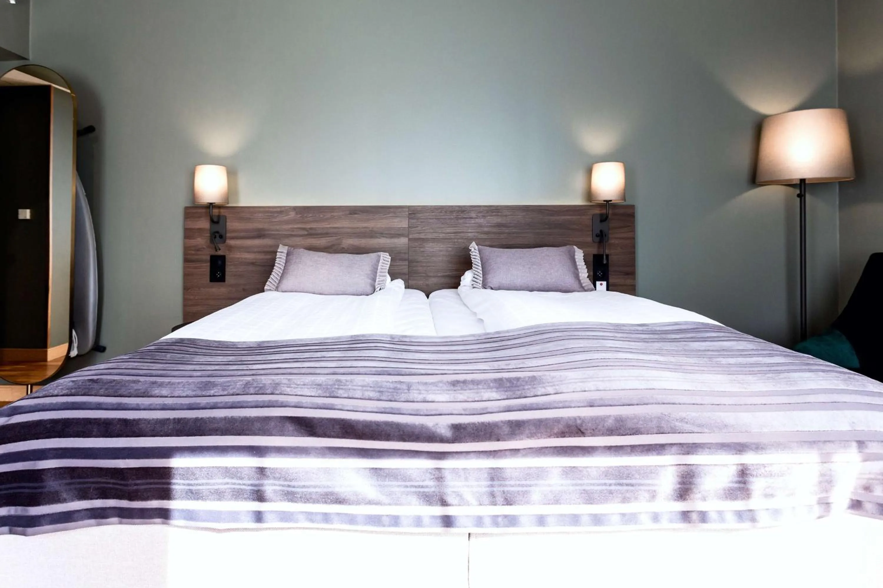 Photo of the whole room, Bed in Scandic Uplandia