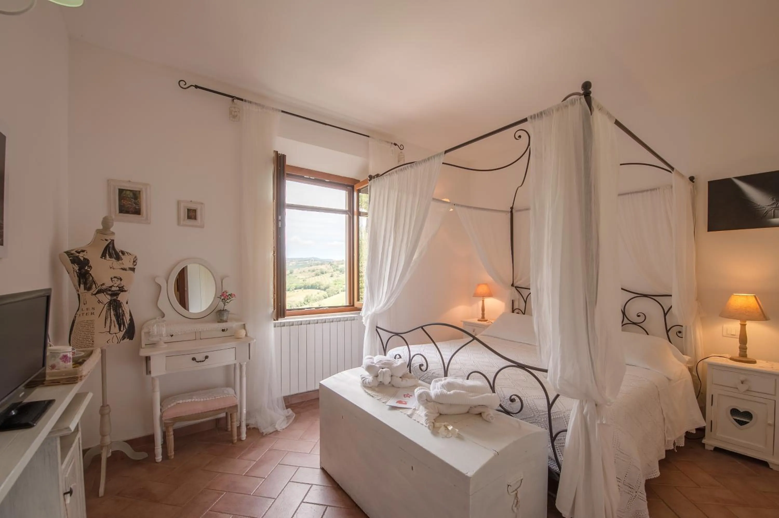 Bed in Le Tartarughe rooms