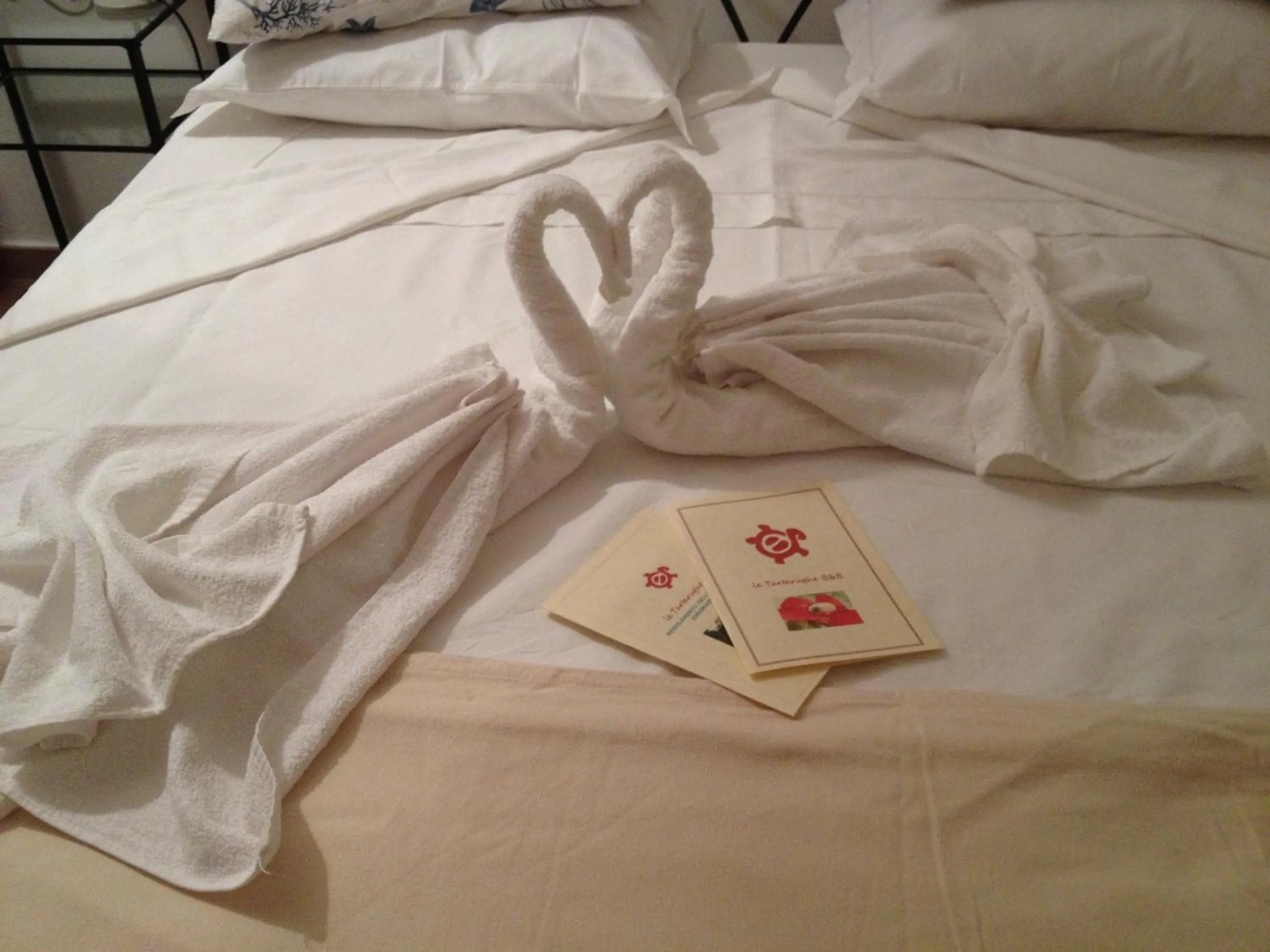 Bed in Le Tartarughe rooms