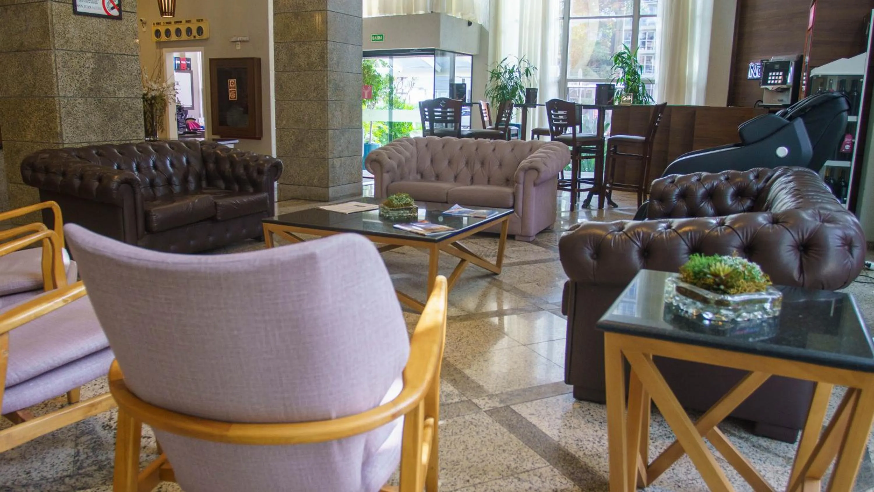 Lobby or reception in SJ Royal - San Juan Curitiba