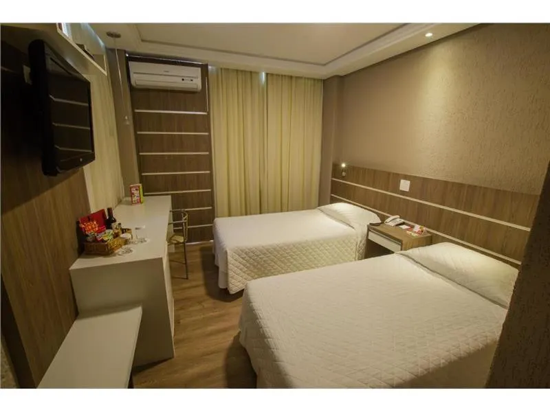 TV and multimedia, Bed in SJ Royal - San Juan Curitiba