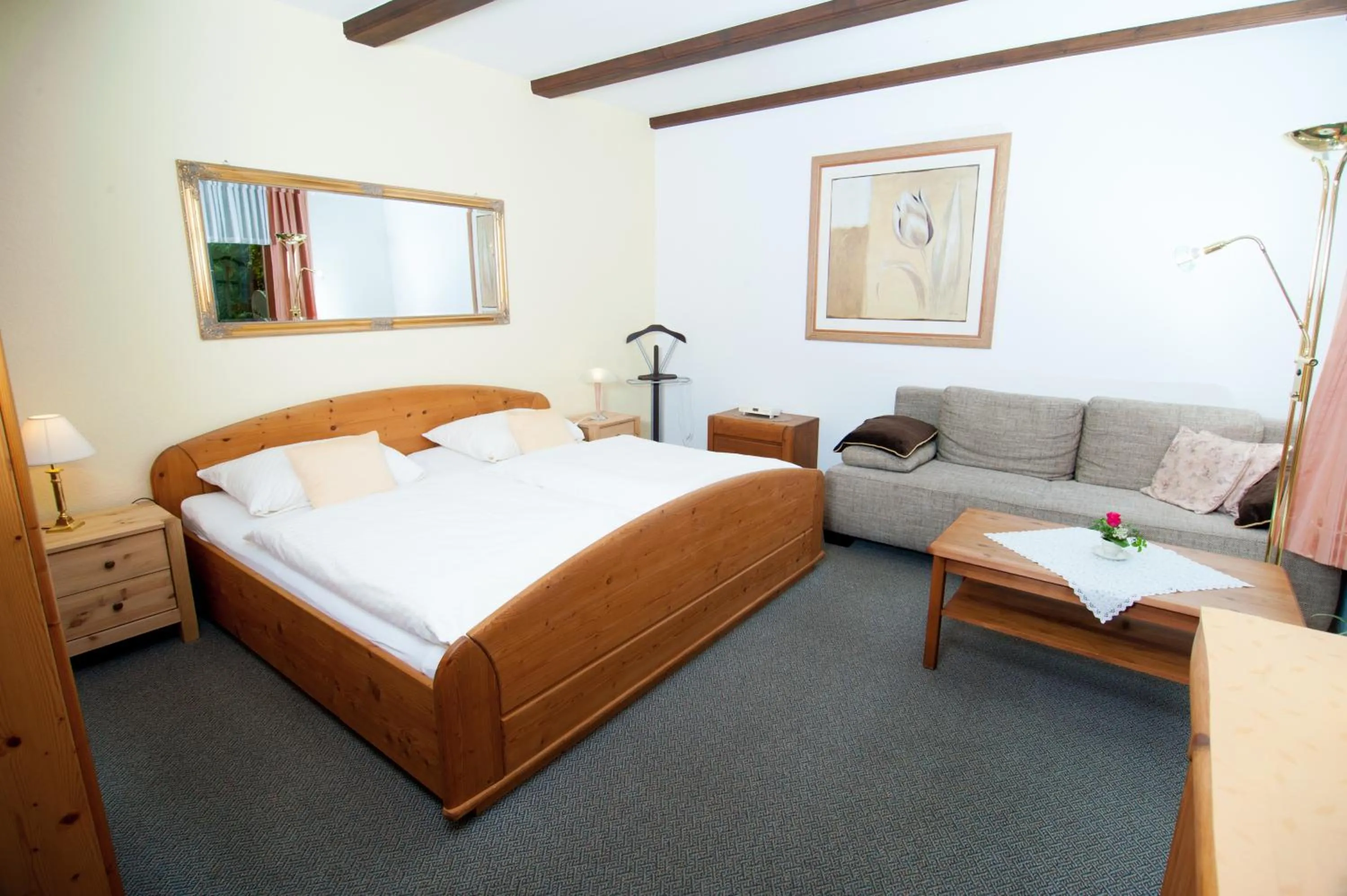 Bedroom, Bed in Ferienapartments Schnibbe
