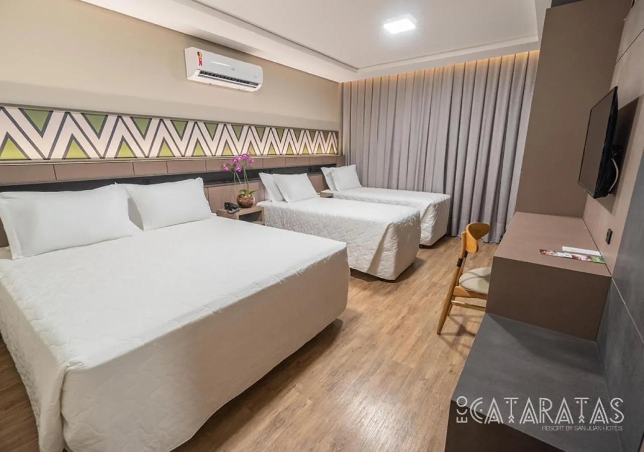 Bed in Complexo Eco Cataratas Resort by SJ