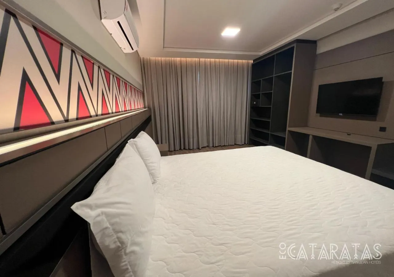 Bed in Complexo Eco Cataratas Resort by SJ