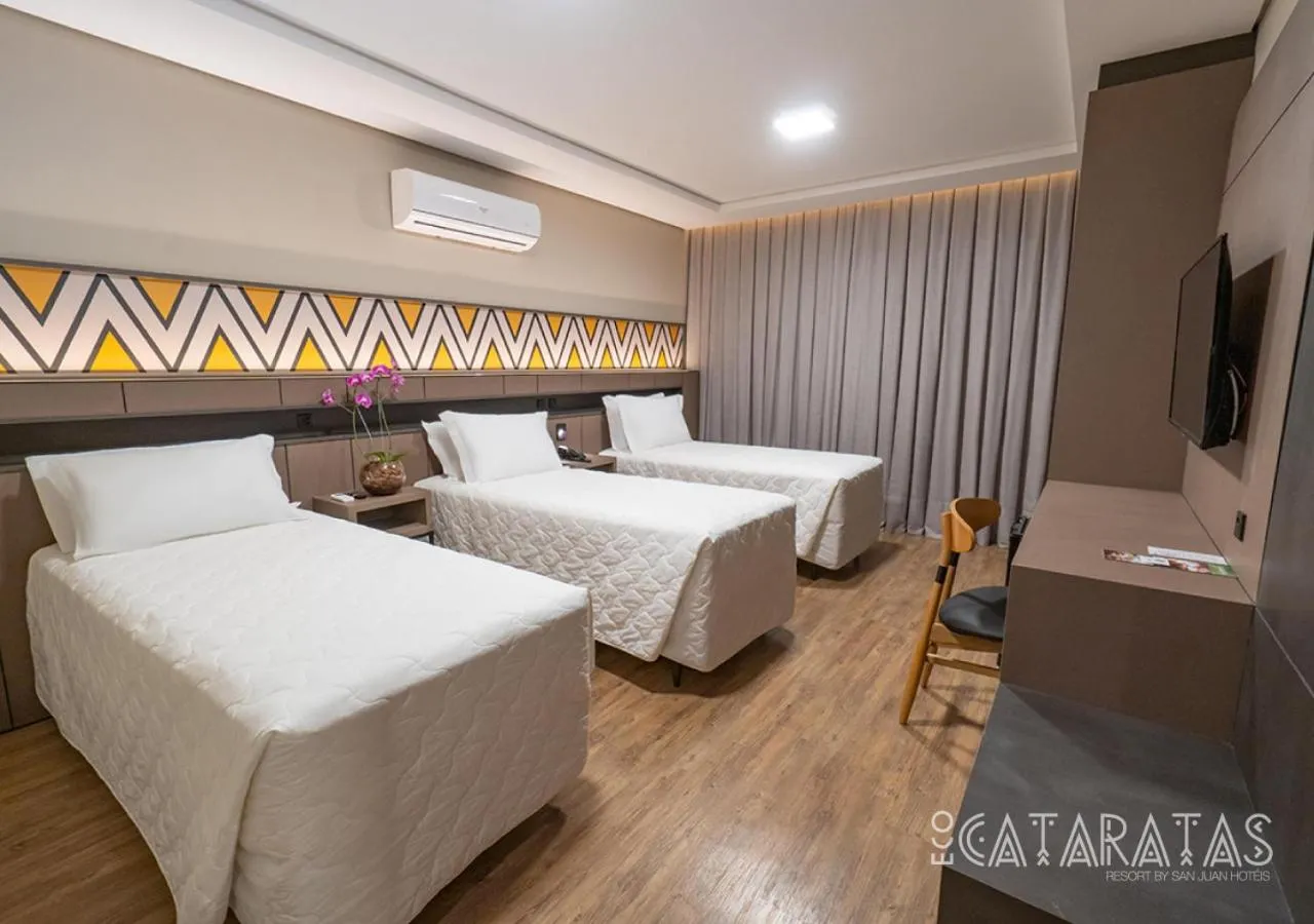 Bed in Complexo Eco Cataratas Resort by SJ