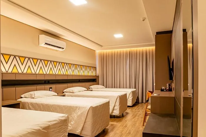 Bed in Complexo Eco Cataratas Resort by SJ