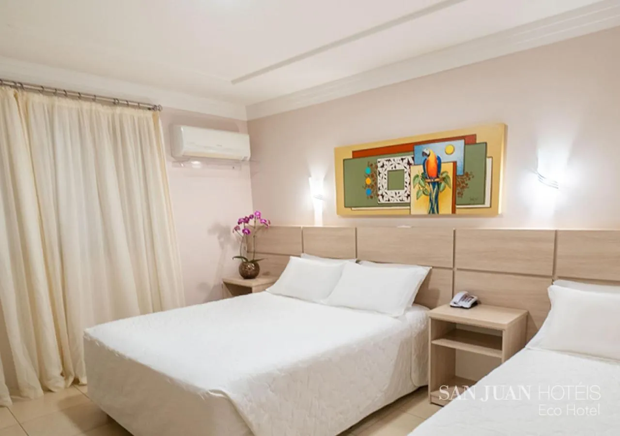 Bed in Complexo Eco Cataratas Resort by SJ