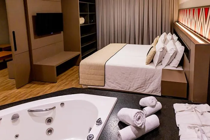 Bed in Complexo Eco Cataratas Resort by SJ