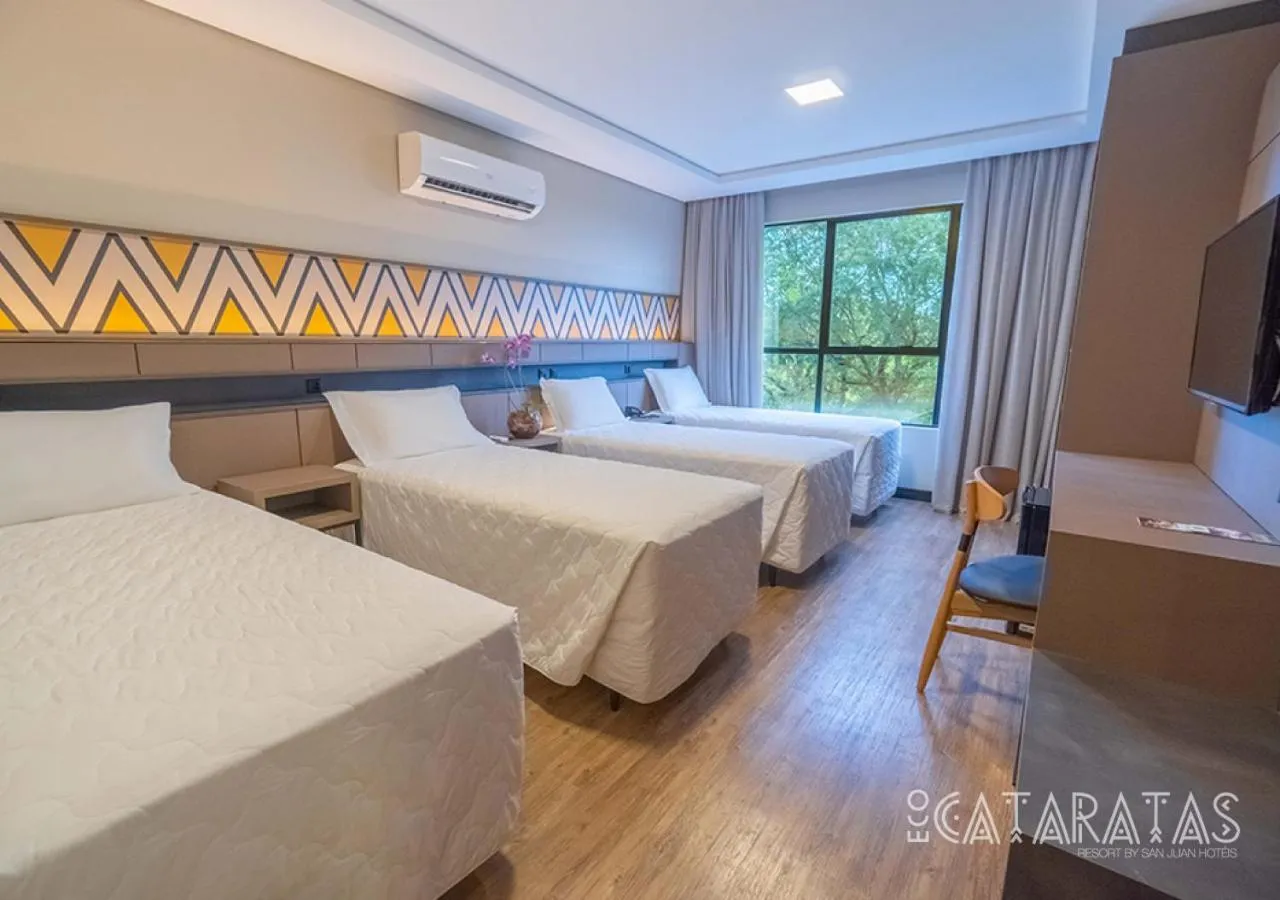 Bed in Complexo Eco Cataratas Resort by SJ