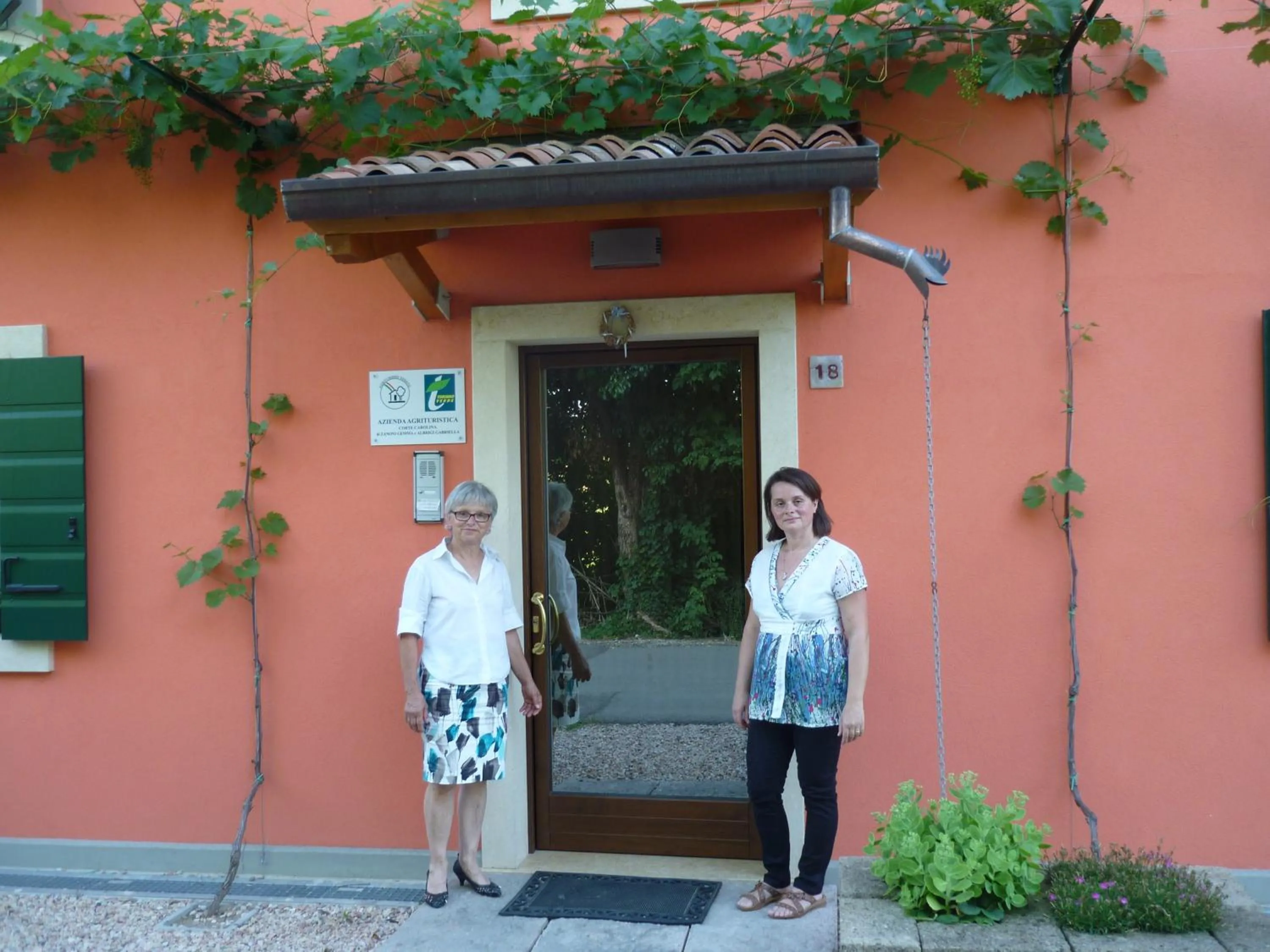 Facade/entrance in Agriturismo Corte Carolina